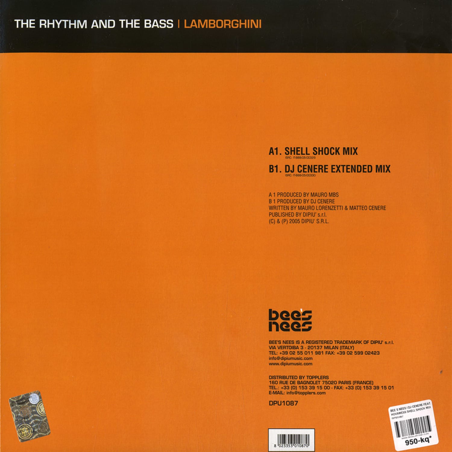 DJ Cenere feat. Suza - HOVAMESS SHELL SHOCK MIX