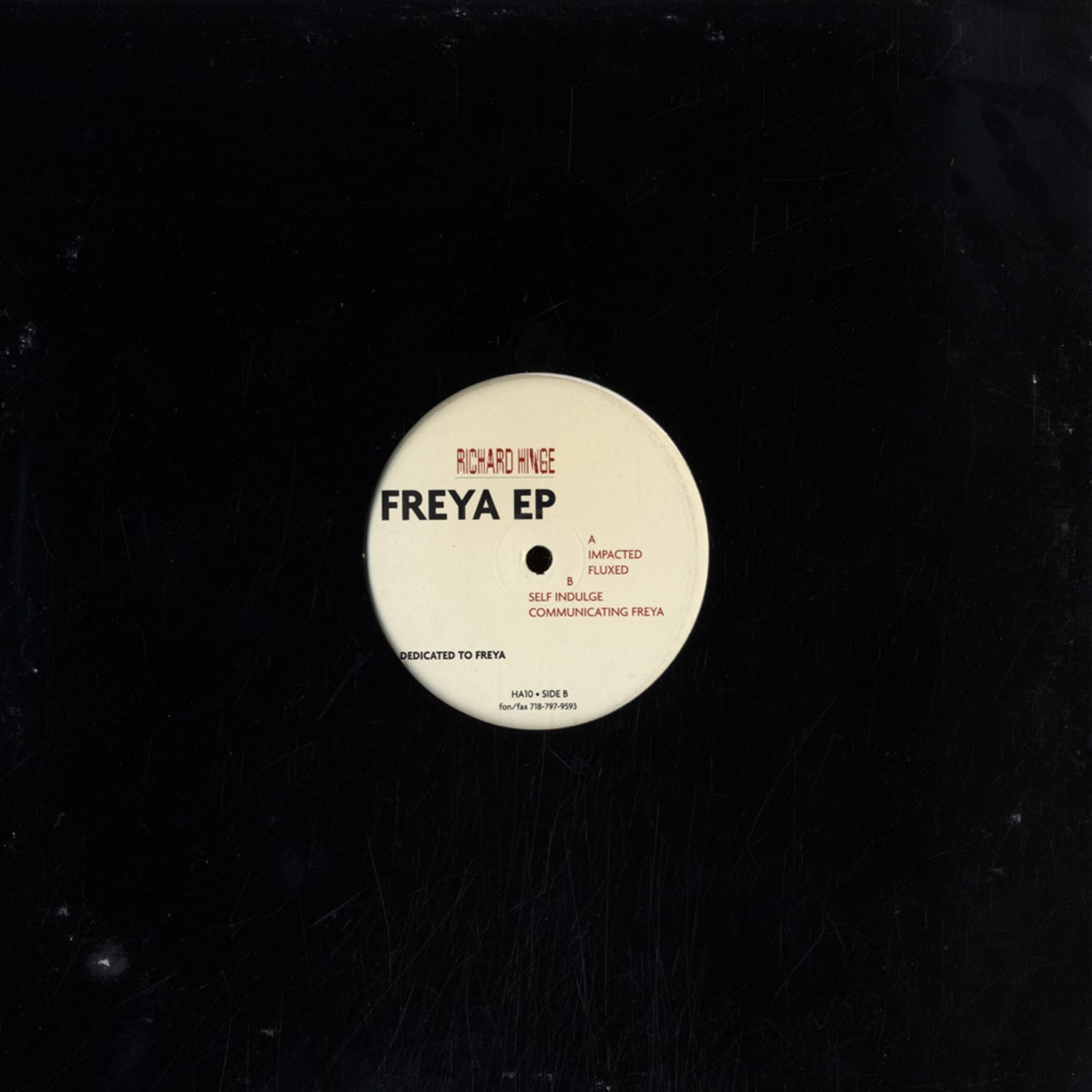Richard Hinge - FREYA EP