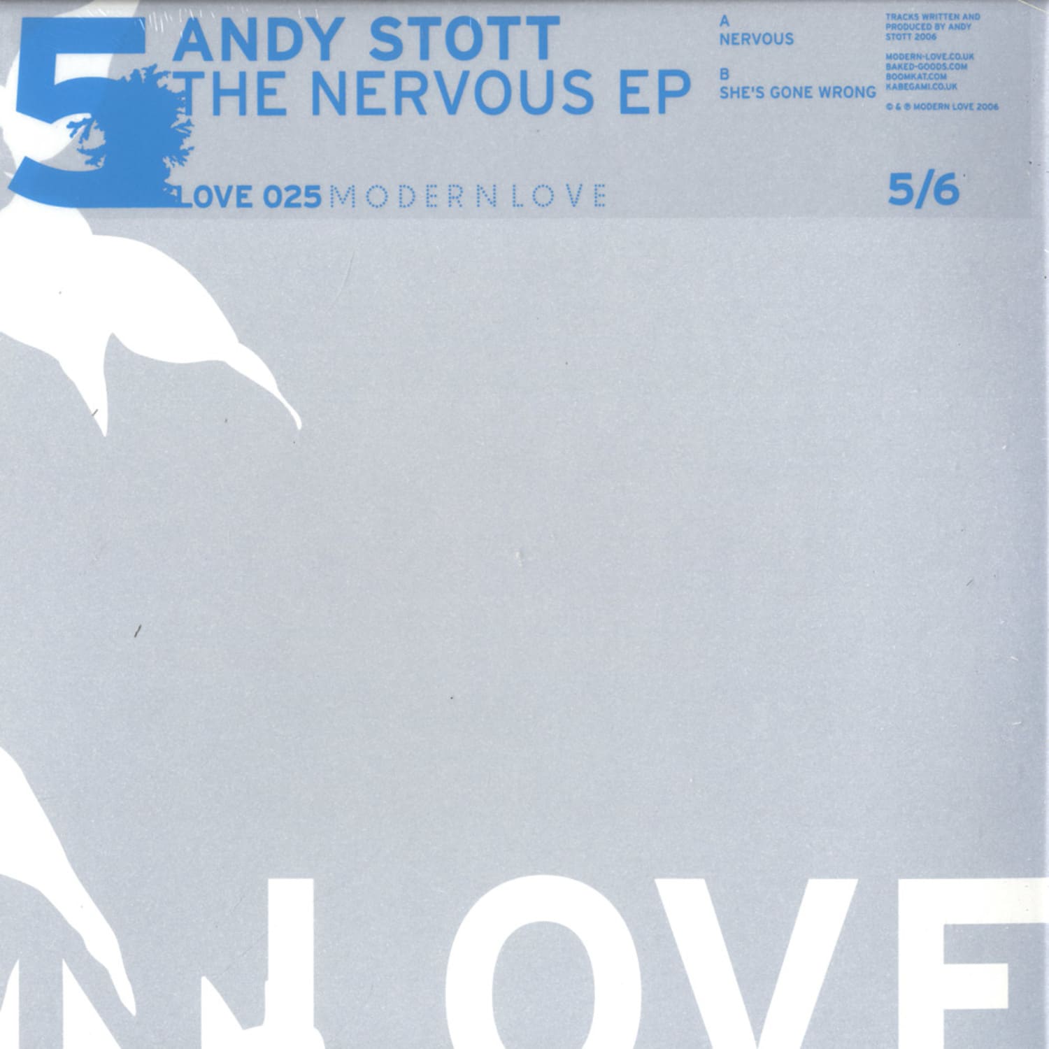 Andy Stott - THE NERVOUS EP