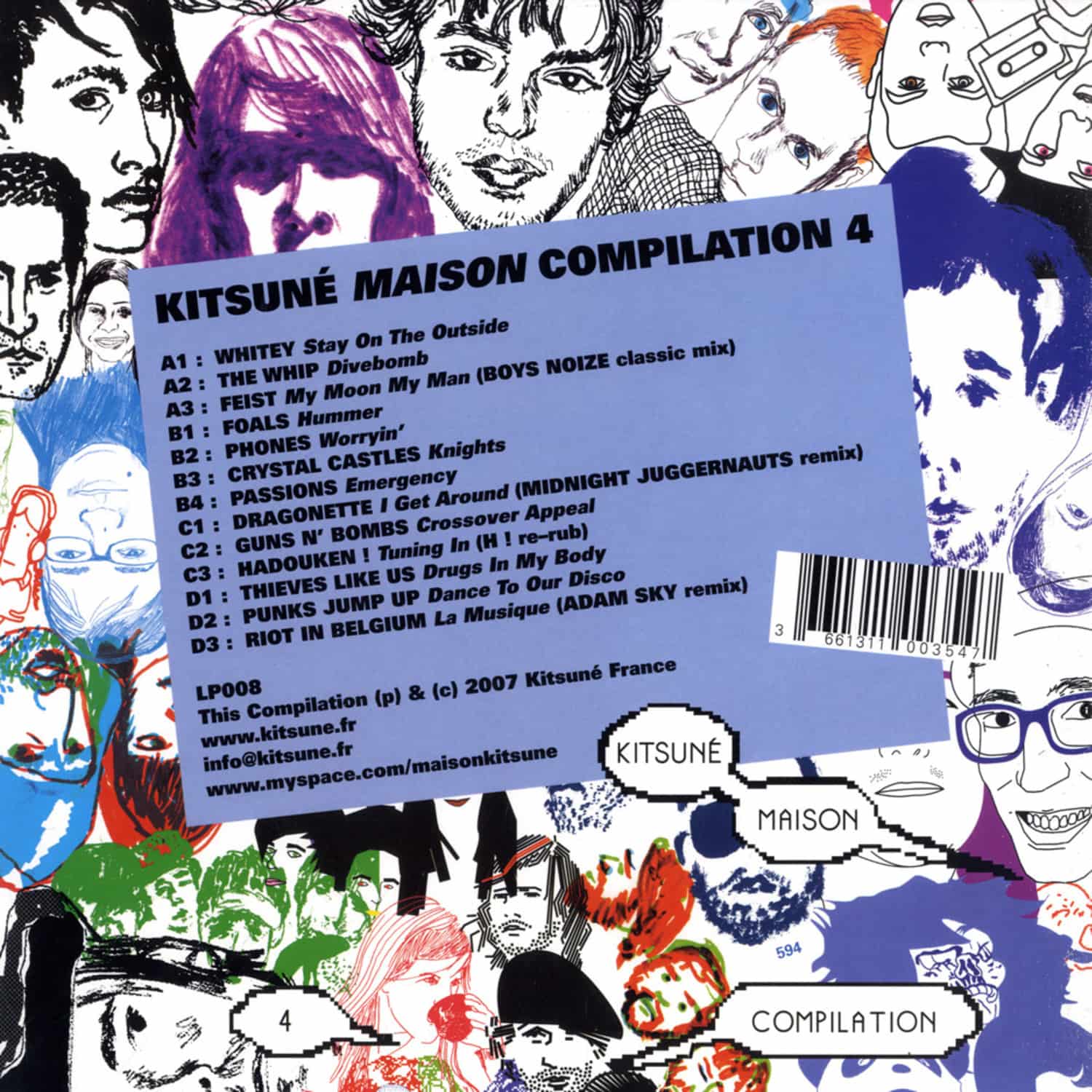 Various Artists - KITSUNE MAISON COMPILATION 4 