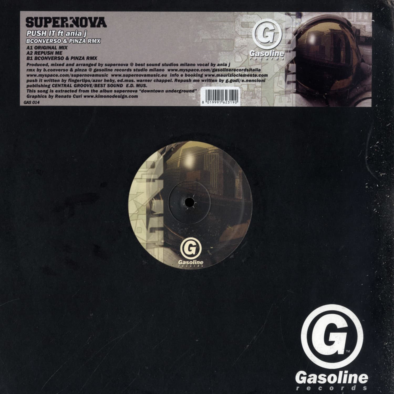 Supernova feat. Anja J - PUSH IT