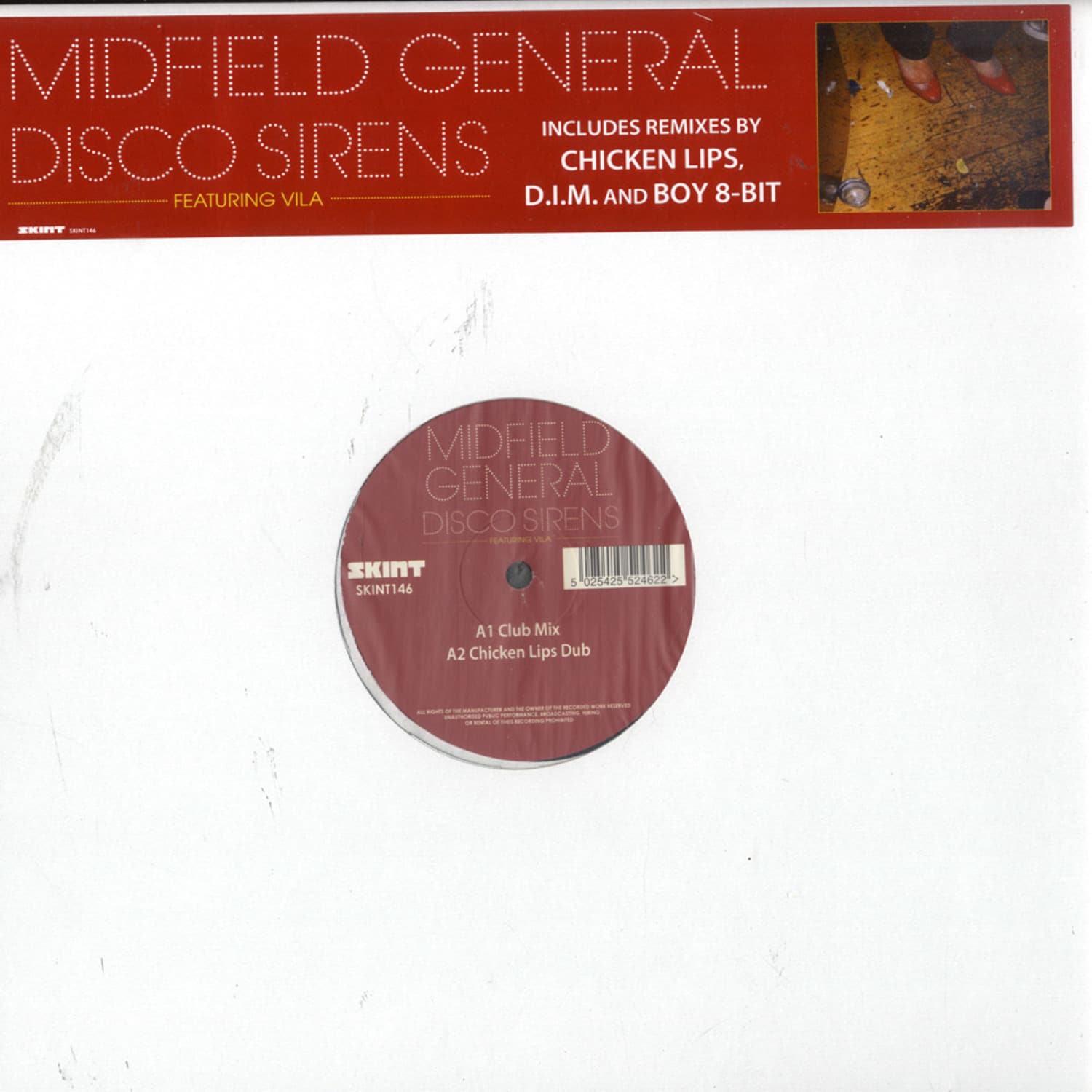 Midfield General - DISCO SIRENS / D.I.M. & CHICKEN LIPS MIXES