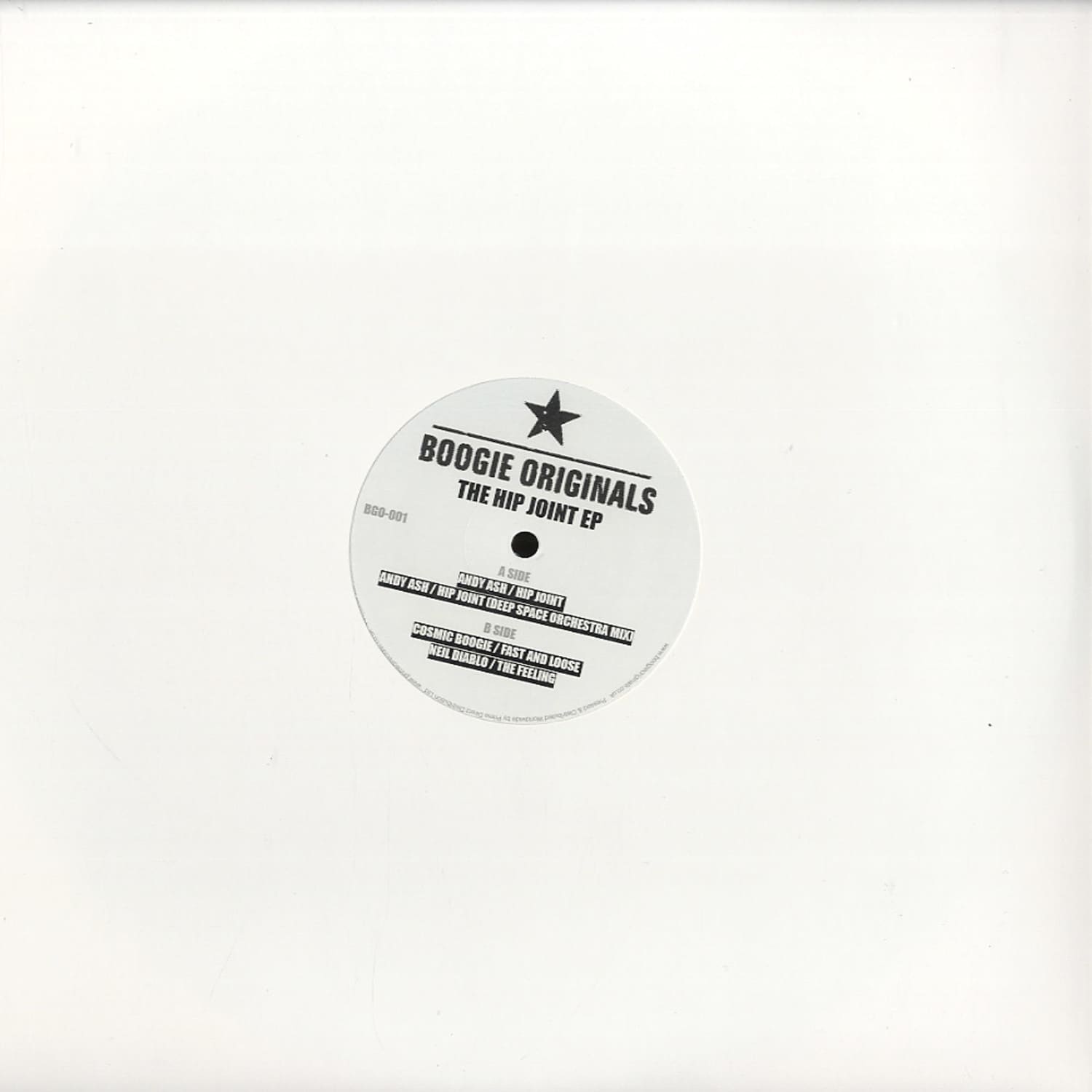 Andy Ash / Cosmic Boogie / Neil Diablo - THE HIP JOINT EP