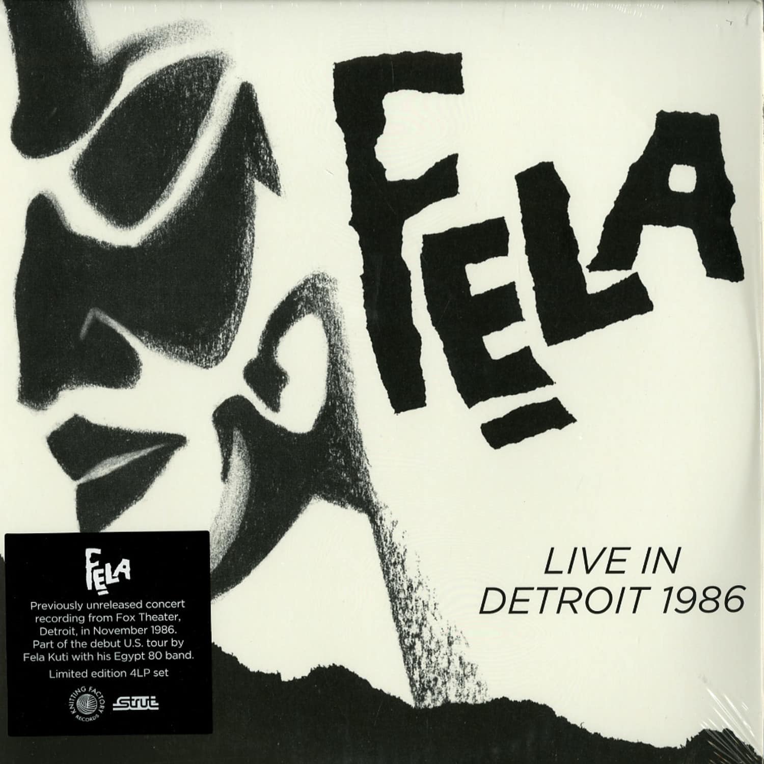Fela Kuti & Egypt 80 - LIVE IN DETROIT 1986 