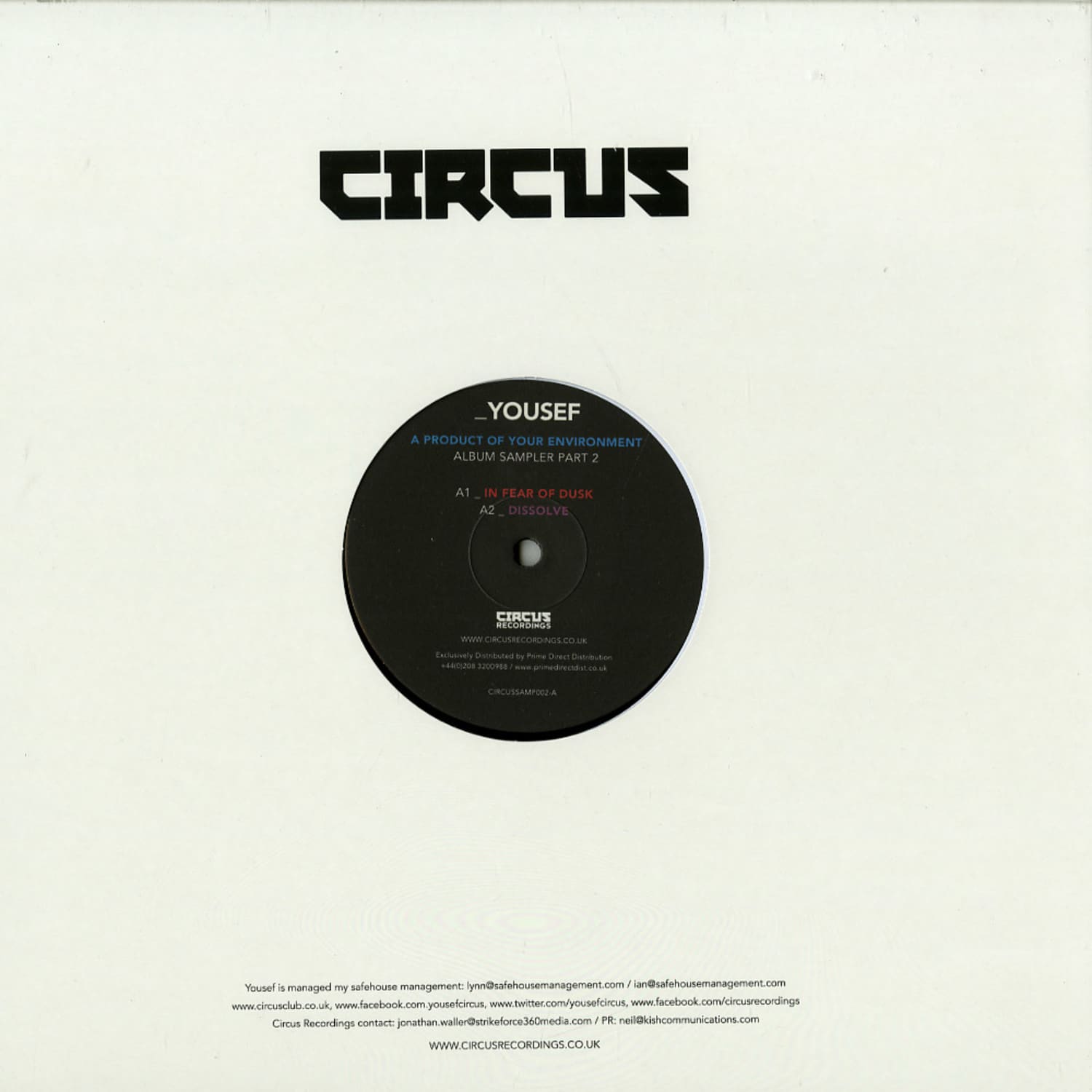 Yousef - A PRODUCT OF YOUR ENVIROMENT - SAMPLER 2