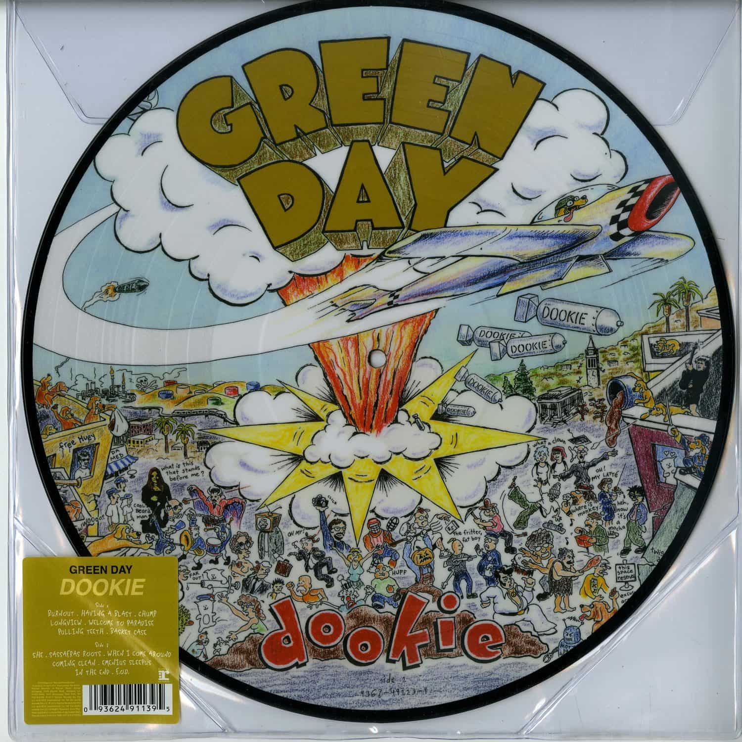 GREEN DAY dookie GREEN VINYL盤 LP-