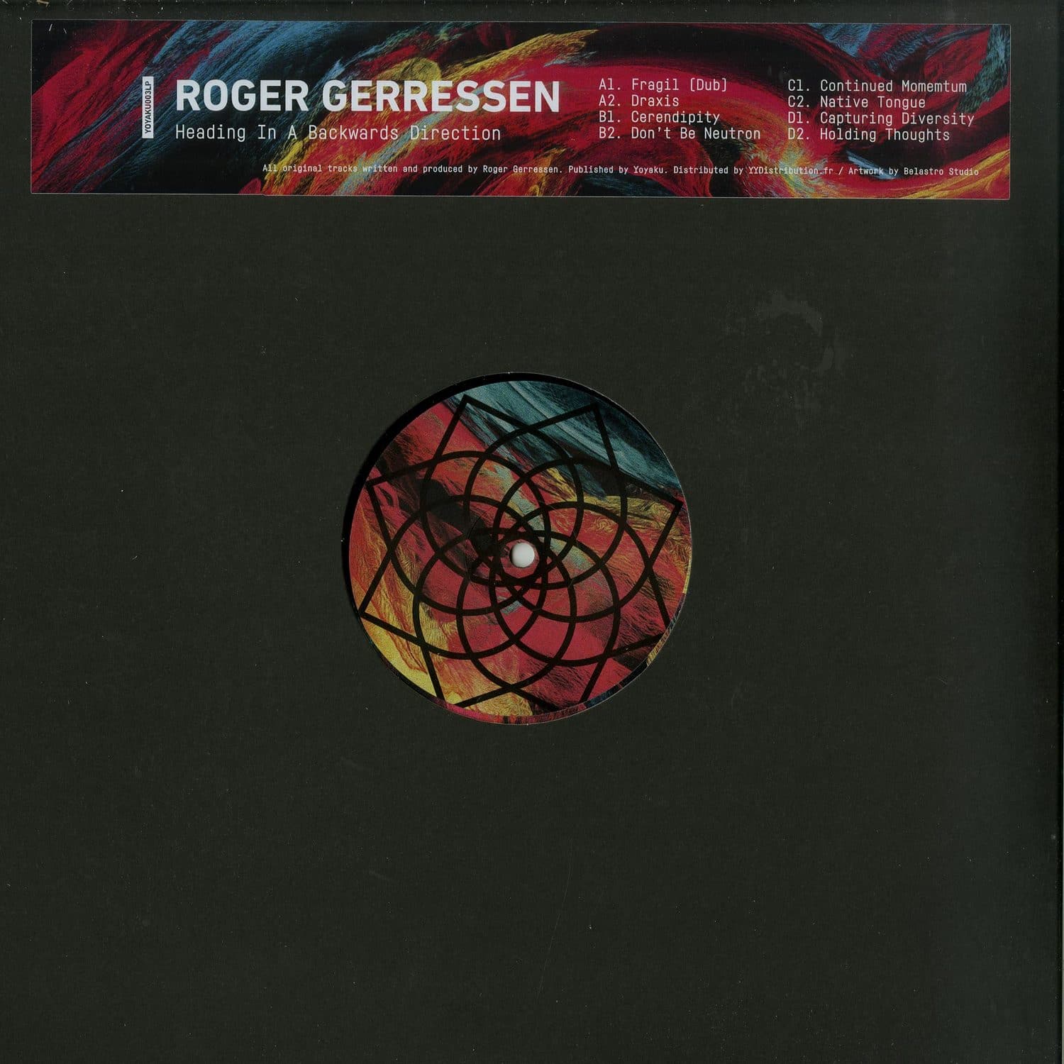 Roger Gerressen - HEADING IN A BACKWARDS DIRECTION LP 