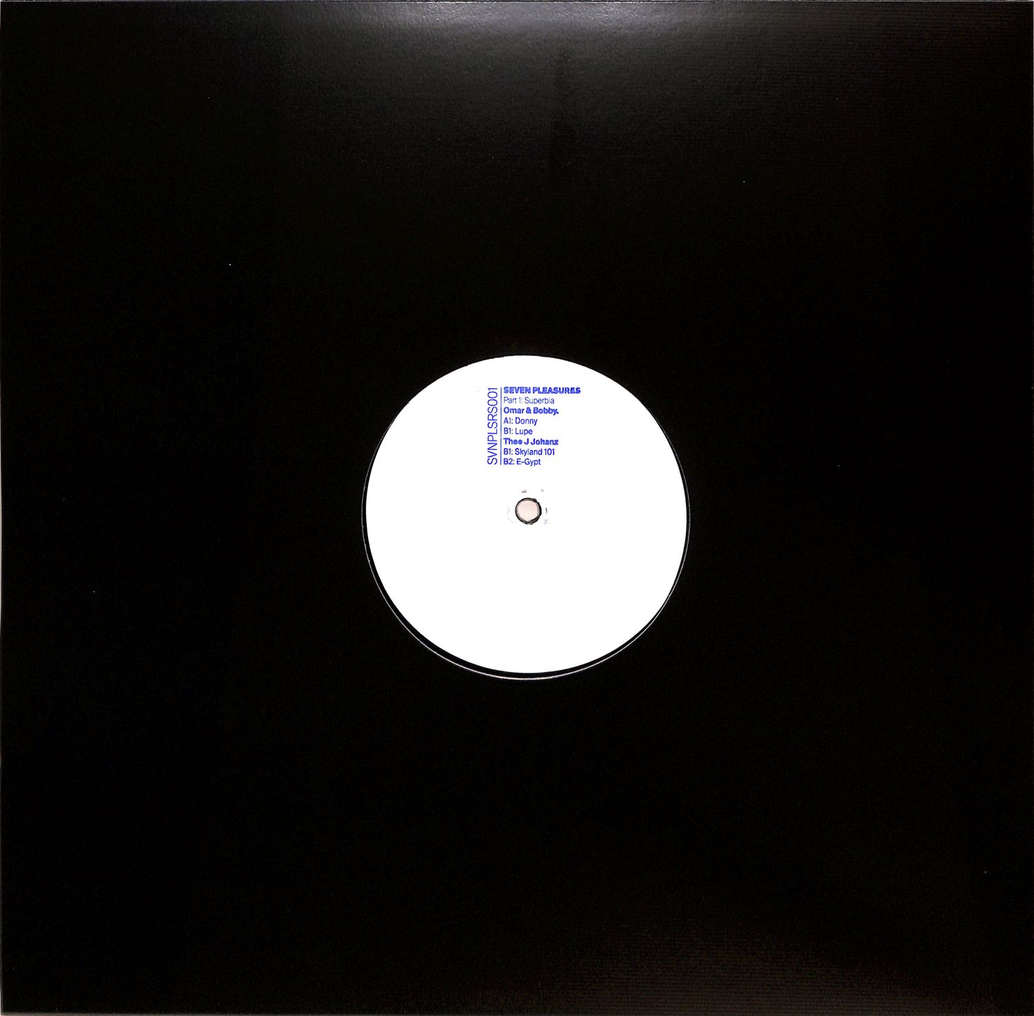 Omar & Bobby. / Thee J Johanz - SEVEN PLEASURES PART 1 SUPERBIA EP