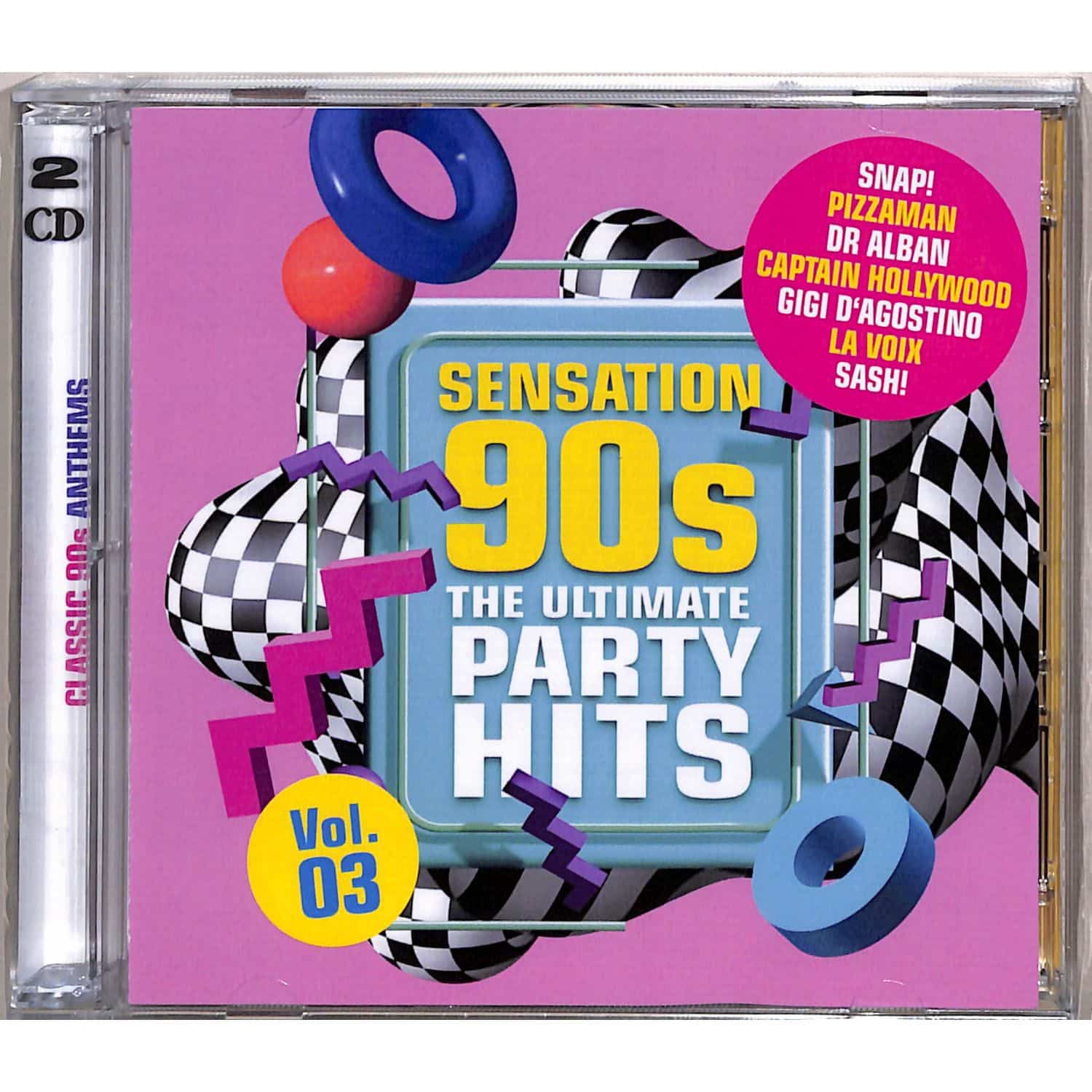 Various - SENSATION 90S VOL. 3 - THE ULTIMATE PARTY HITS 