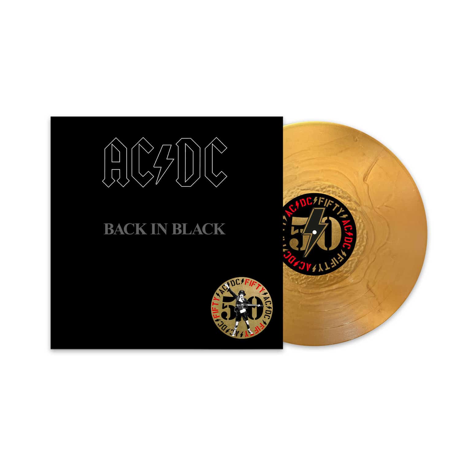 AC/DC - BACK IN BLACK / GOLD VINYL 