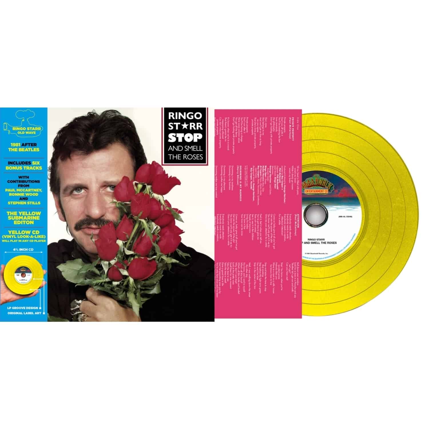 Ringo Starr - STOP & SMELL THE ROSES 