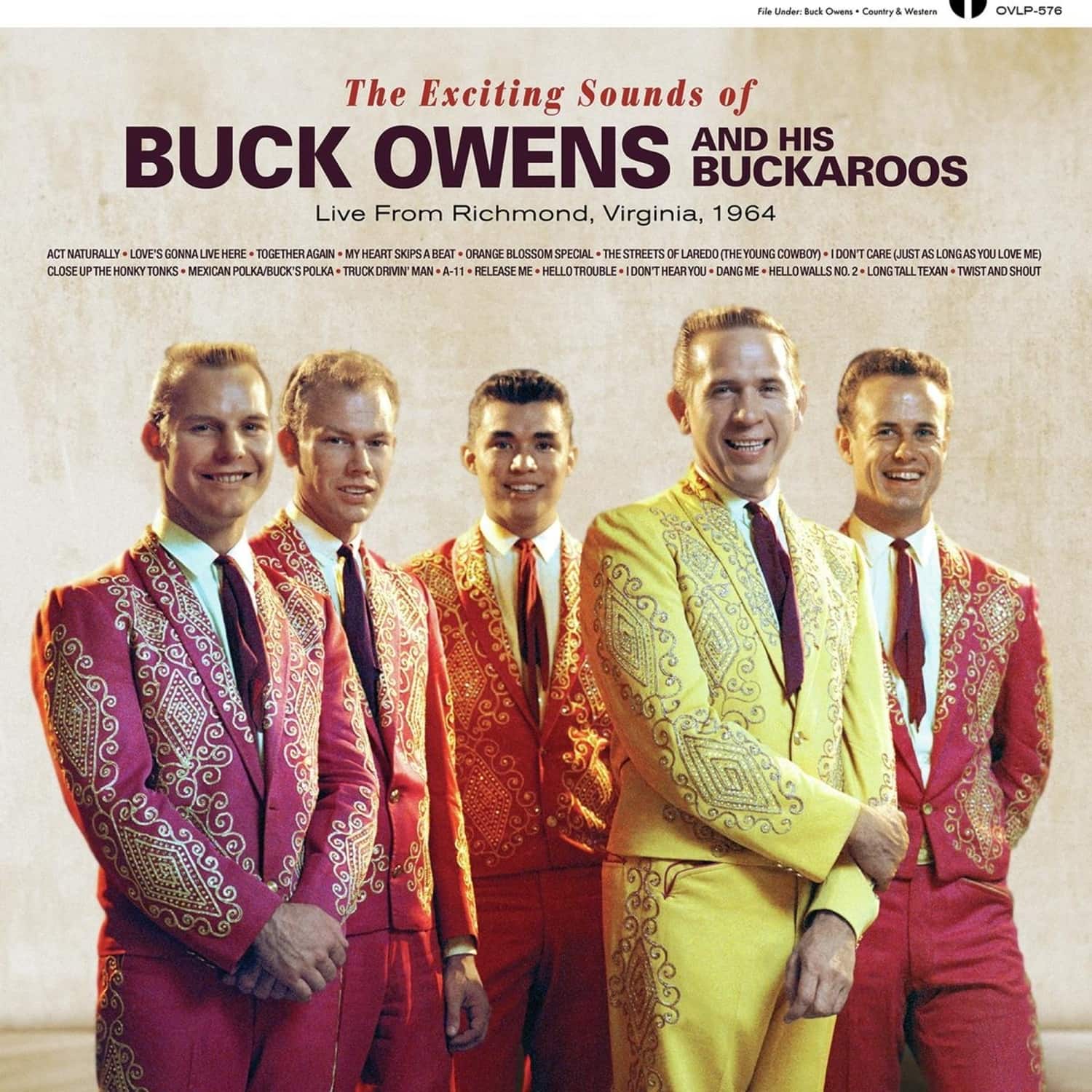 Buck and His Buckaroos Owens - THE EXCITING SOUNDS OF BUCK OWENS AND HIS BUCKAROO 