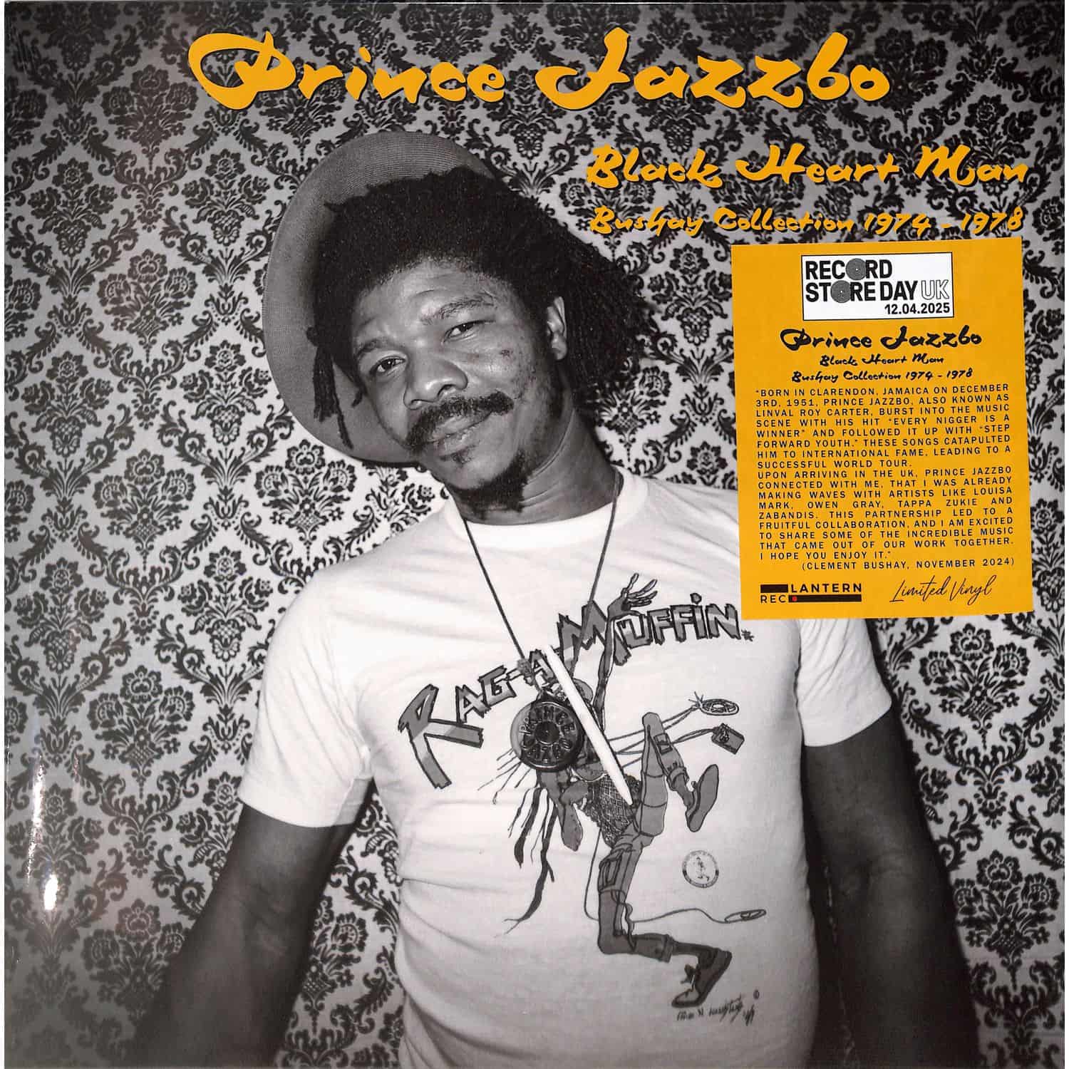 Prince Jazzbo - BLACK HEART MAN - BUSHAY COLLECTION 1974 - 1979 