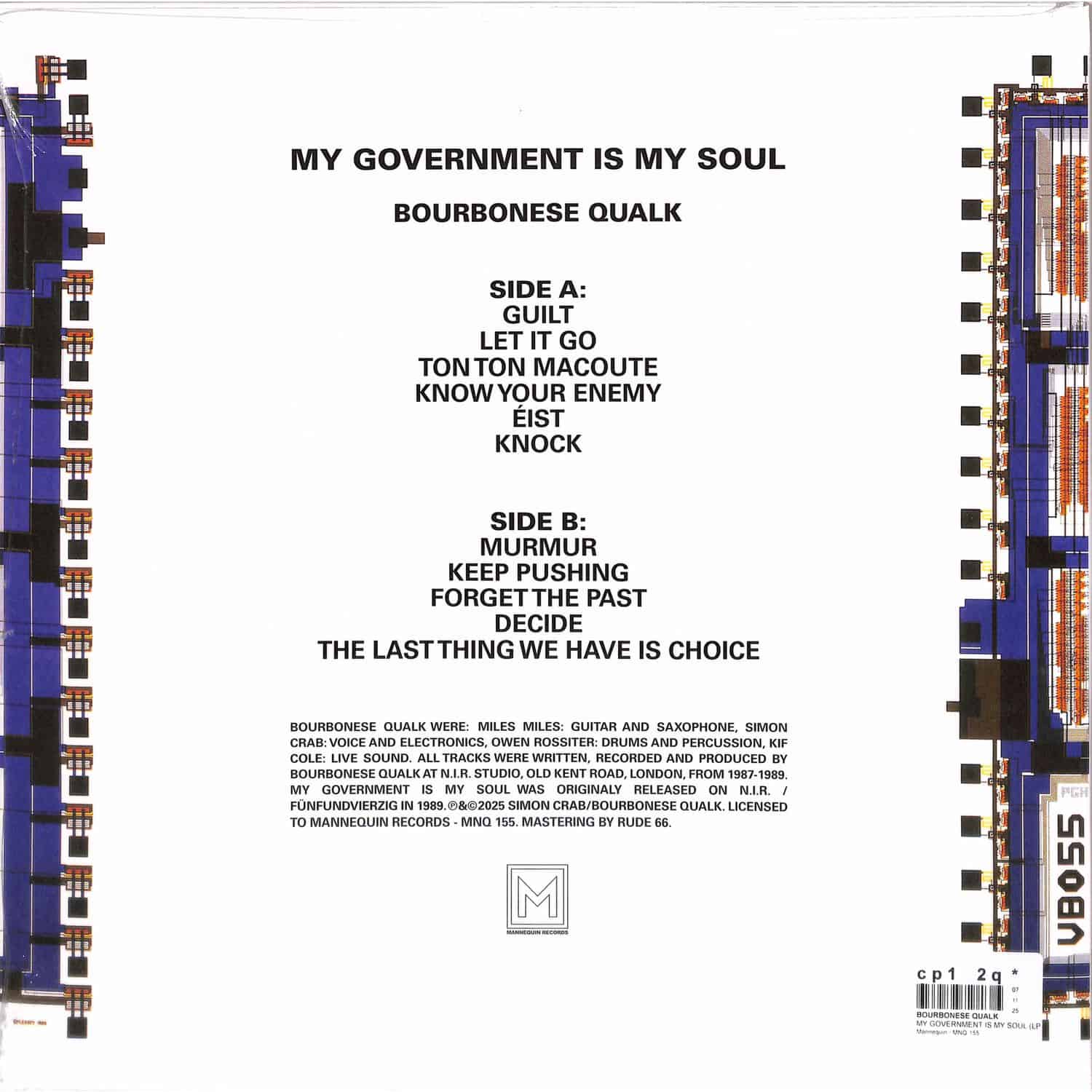 Bourbonese Qualk - MY GOVERNMENT IS MY SOUL 