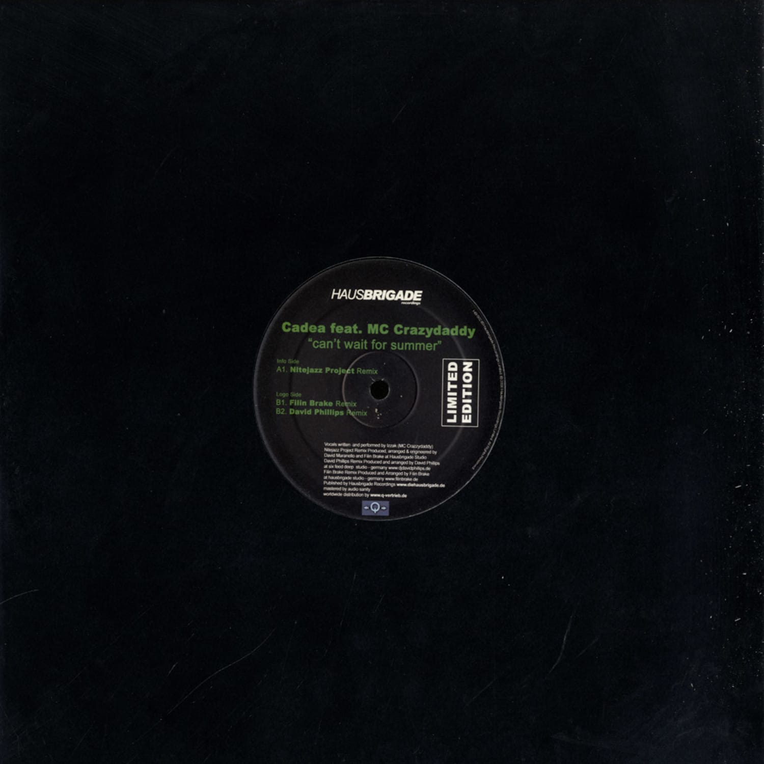 Cadea ft. Mc Crazydaddy - CANT WAIT FOR SUMMER