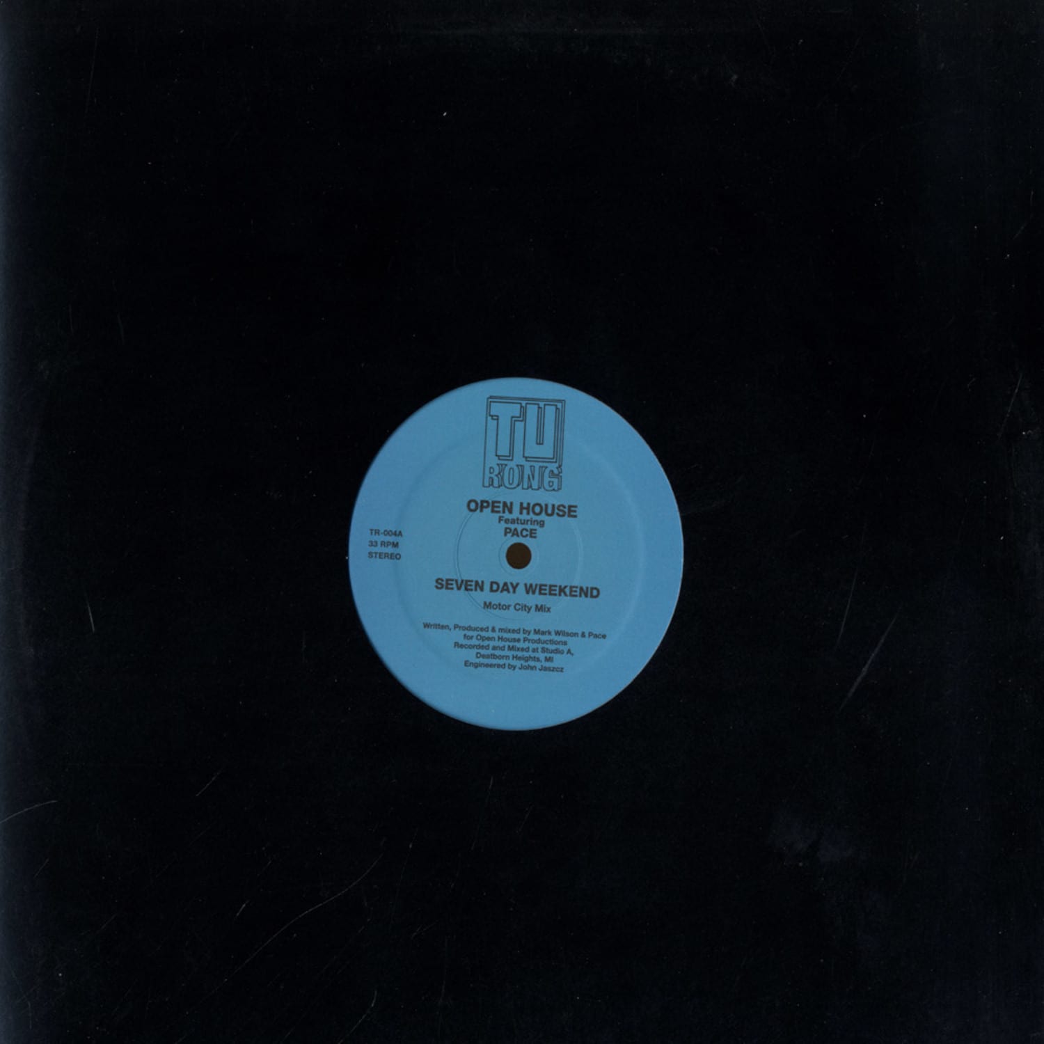 Open House feat Pace - S100055AY / BRENNAN GREEN RMX