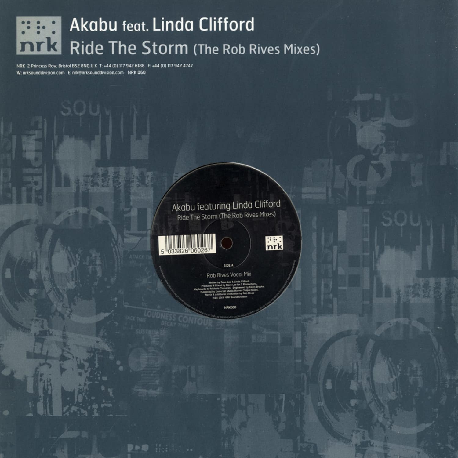 Akabu feat. Linda Clifford - RIDE THE STORM 