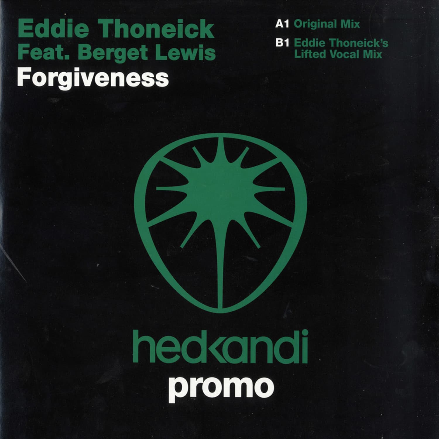 Eddie Thoneick feat. Berget Lewis - FORGIVENESS