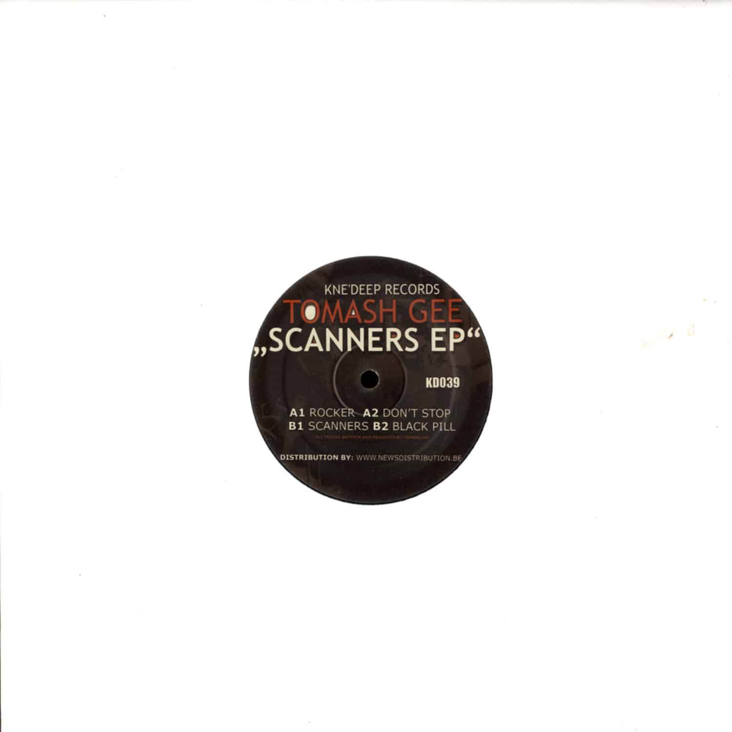 Tomash Gee - SCANNERS EP
