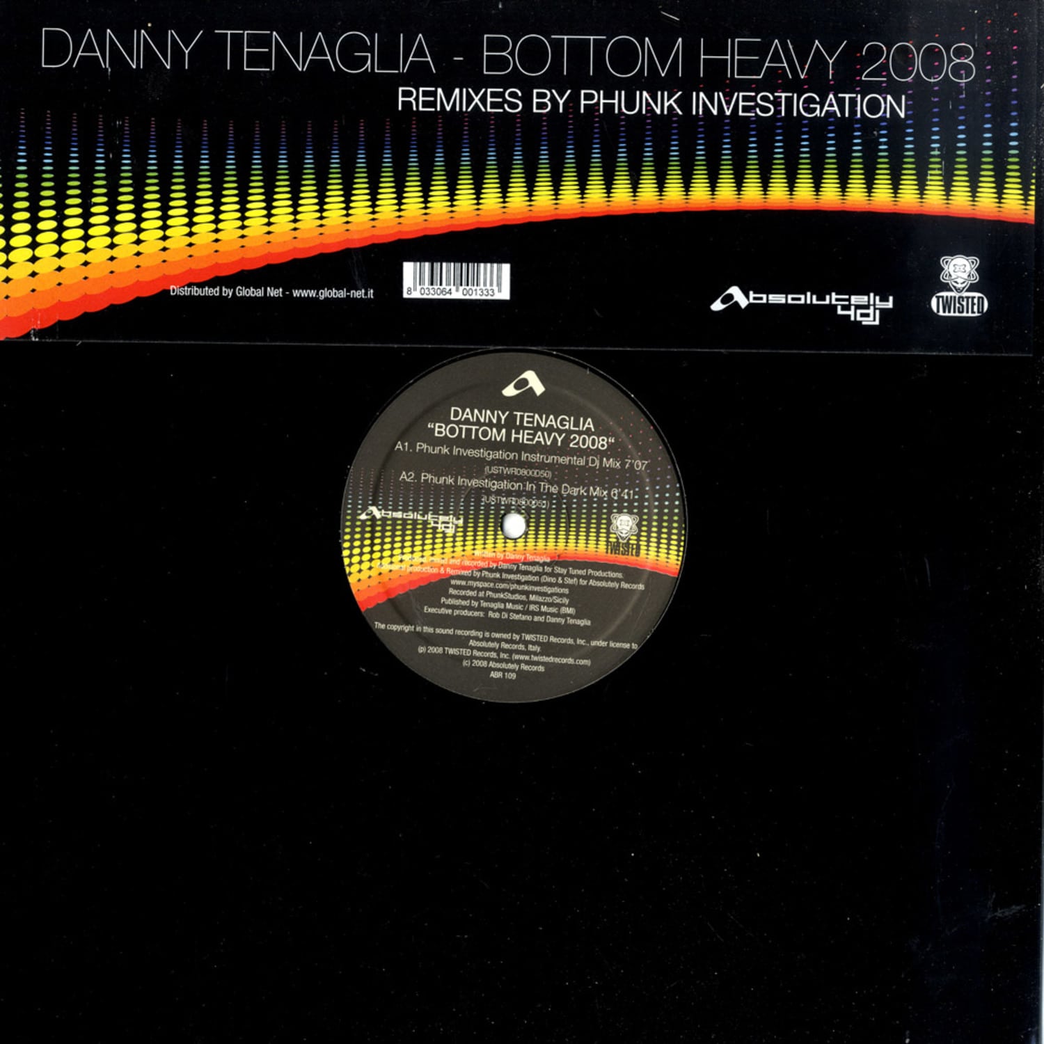 Danny Tenaglia - BOTTOM HEAVY 2008