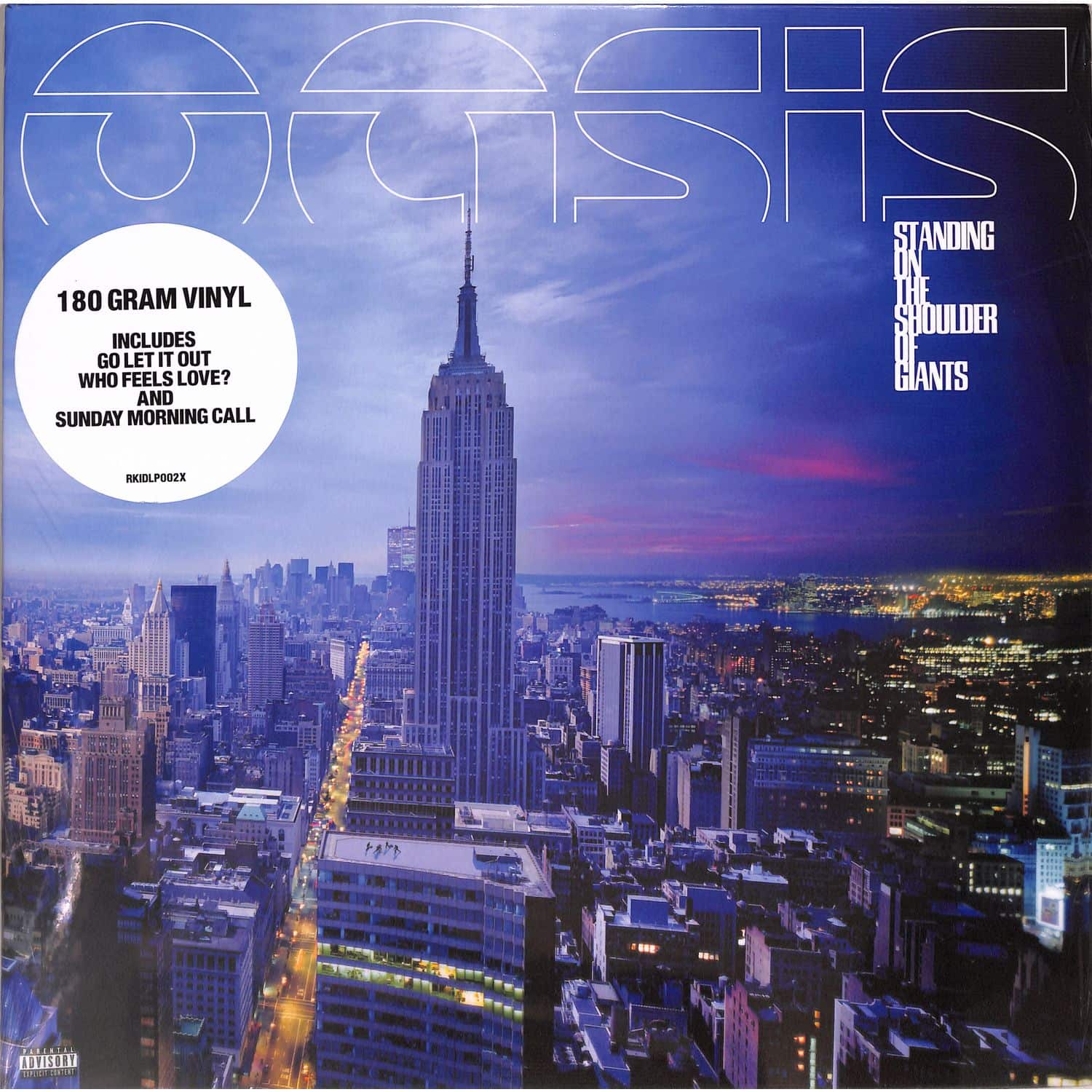 Oasis - STANDING ON THE SHOULDER OF GIANTS 