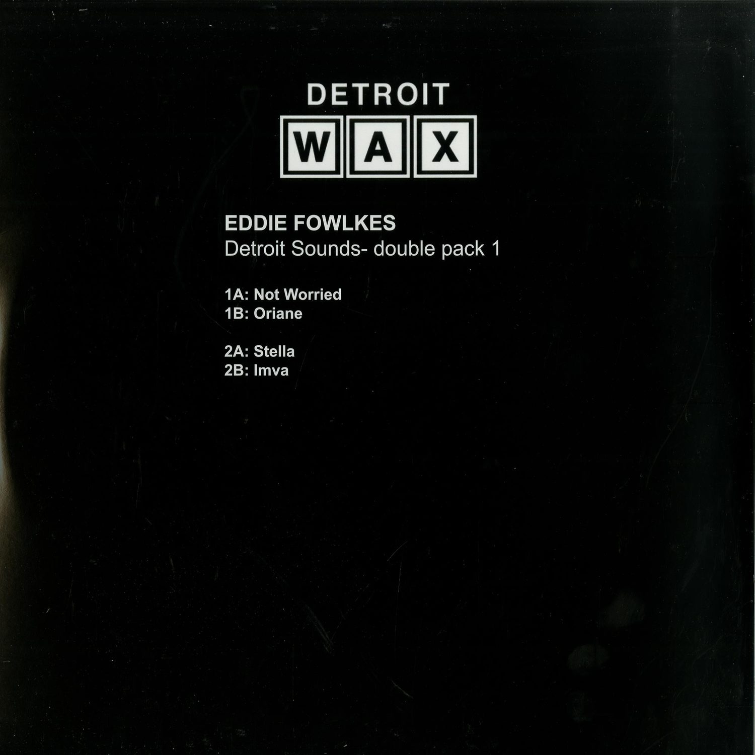 Eddie Fowlkes - DETROIT SOUNDS - DOUBLE PACK 1 