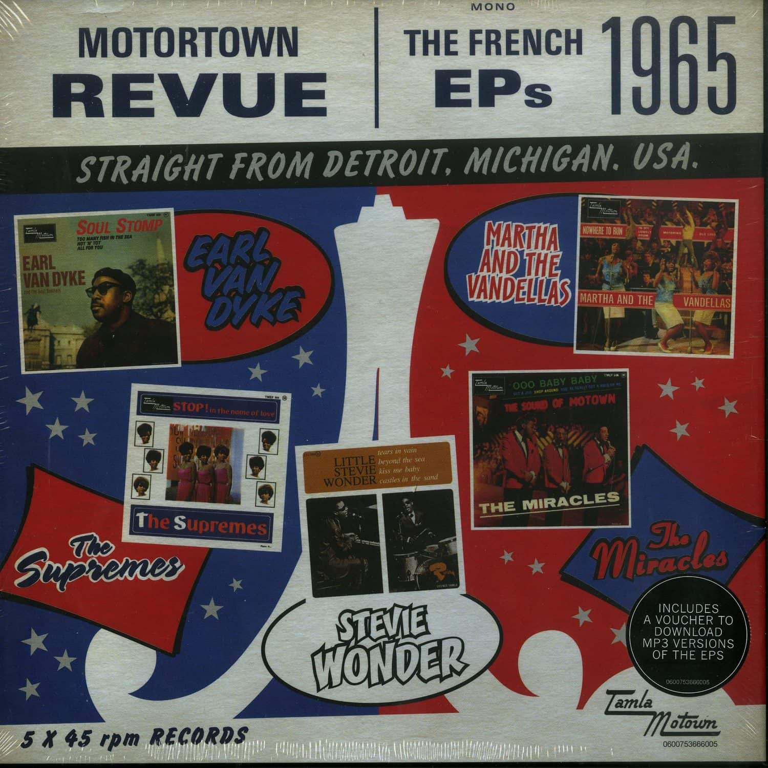Various Artists - MOTORTOWN REVUE: THE 1965 FRENCH EPS 