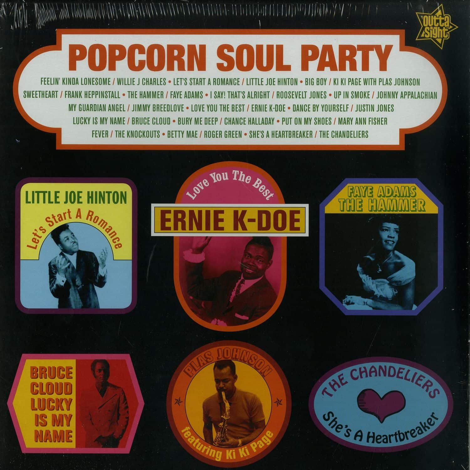 Various Artists - POPCORN SOUL PARTY - BLENDED SOUL AND R&B 1958-62 