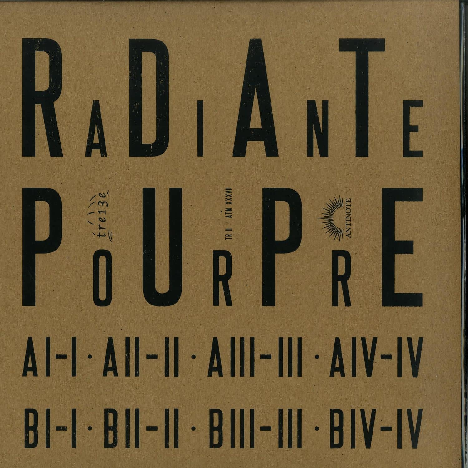 Radiante Pourpre - RADIANTE POURPRE LP