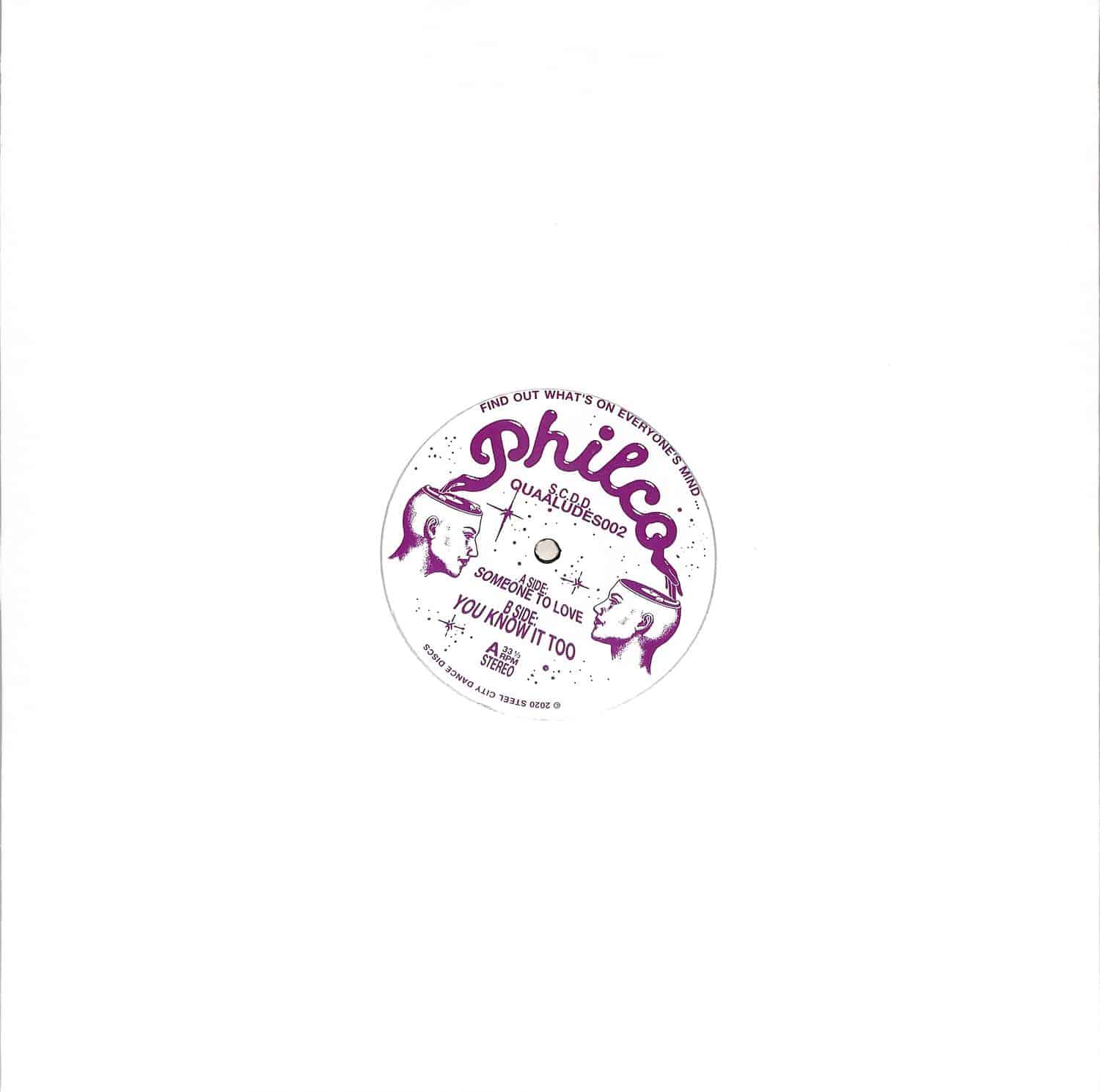 Philco - SOMEONE TO LOVE / YOU KNOW IT TOO 
