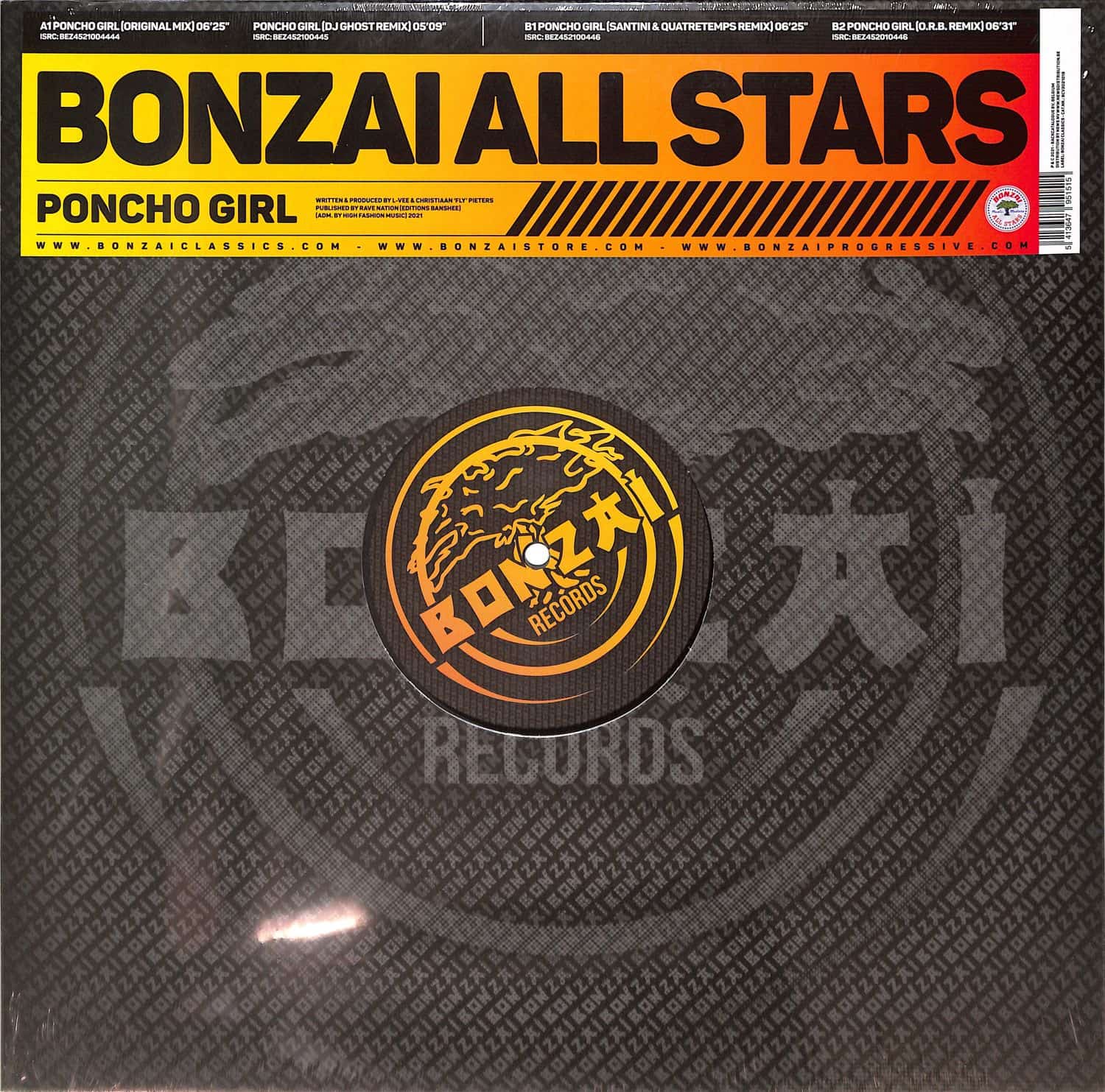 Bonzai All Stars - PONCHO GIRL