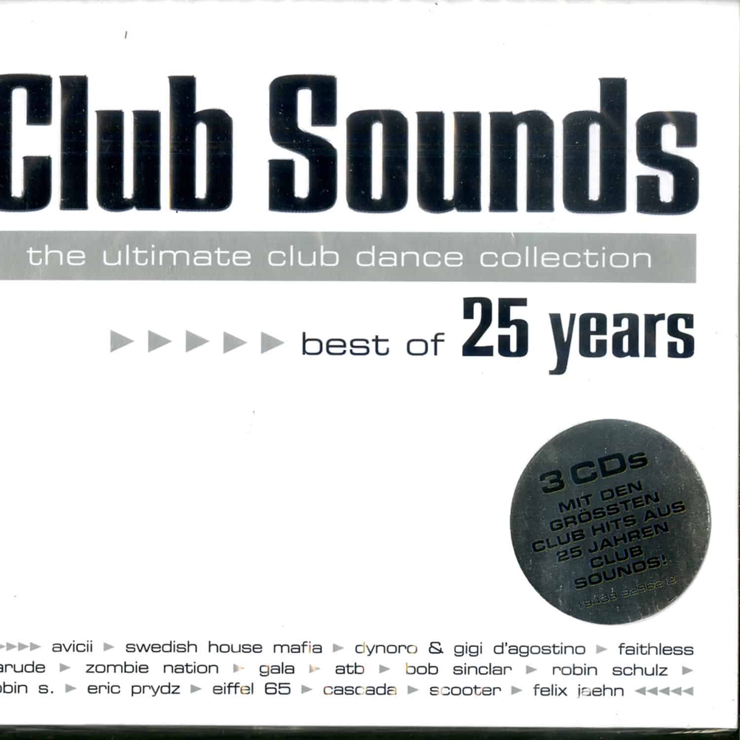 Various - CLUB SOUNDS-BEST OF 25 YEARS 