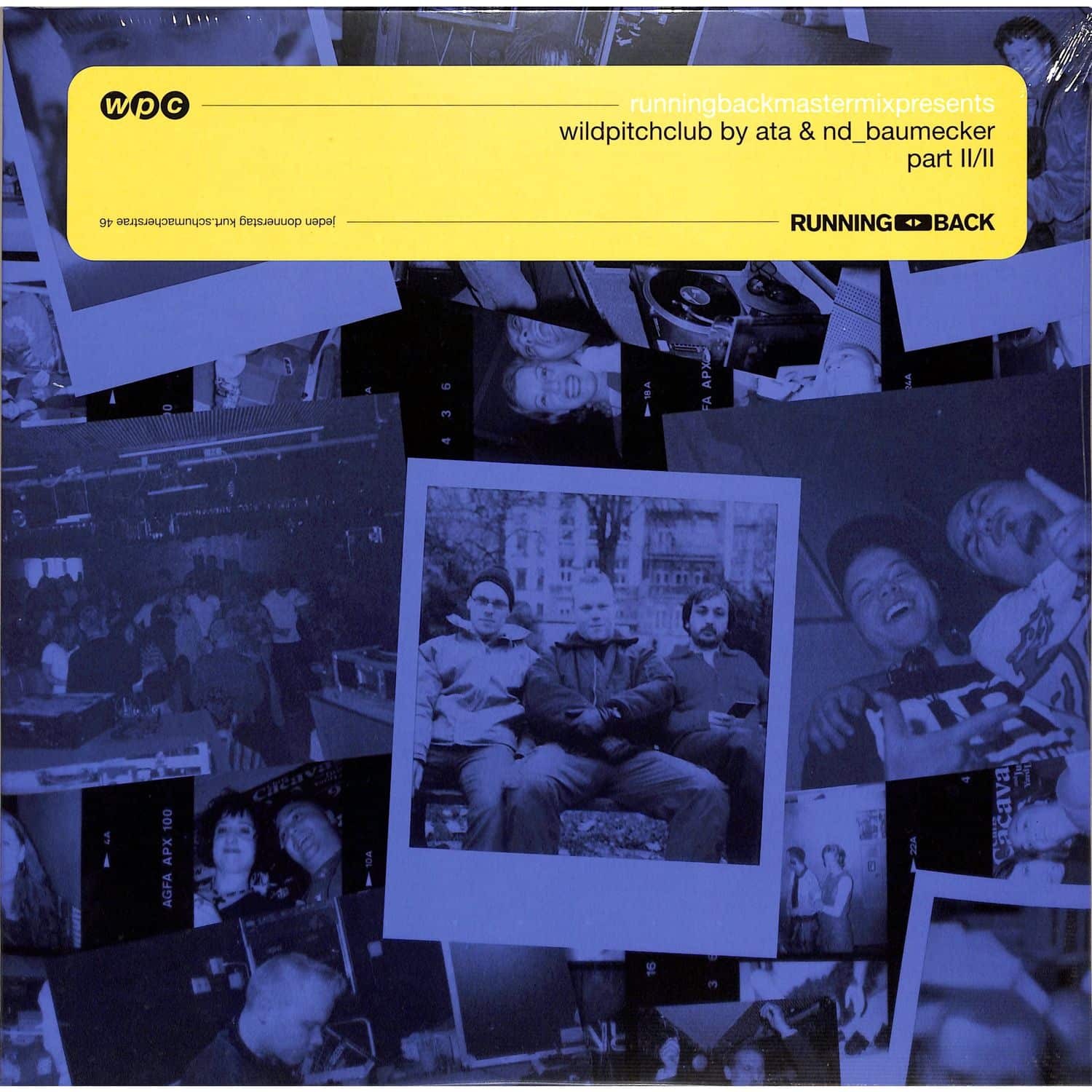 Varous Artists Running Back Mastermix - WILD PITCH CLUB BY ATA AND ND BAUMECKER 
