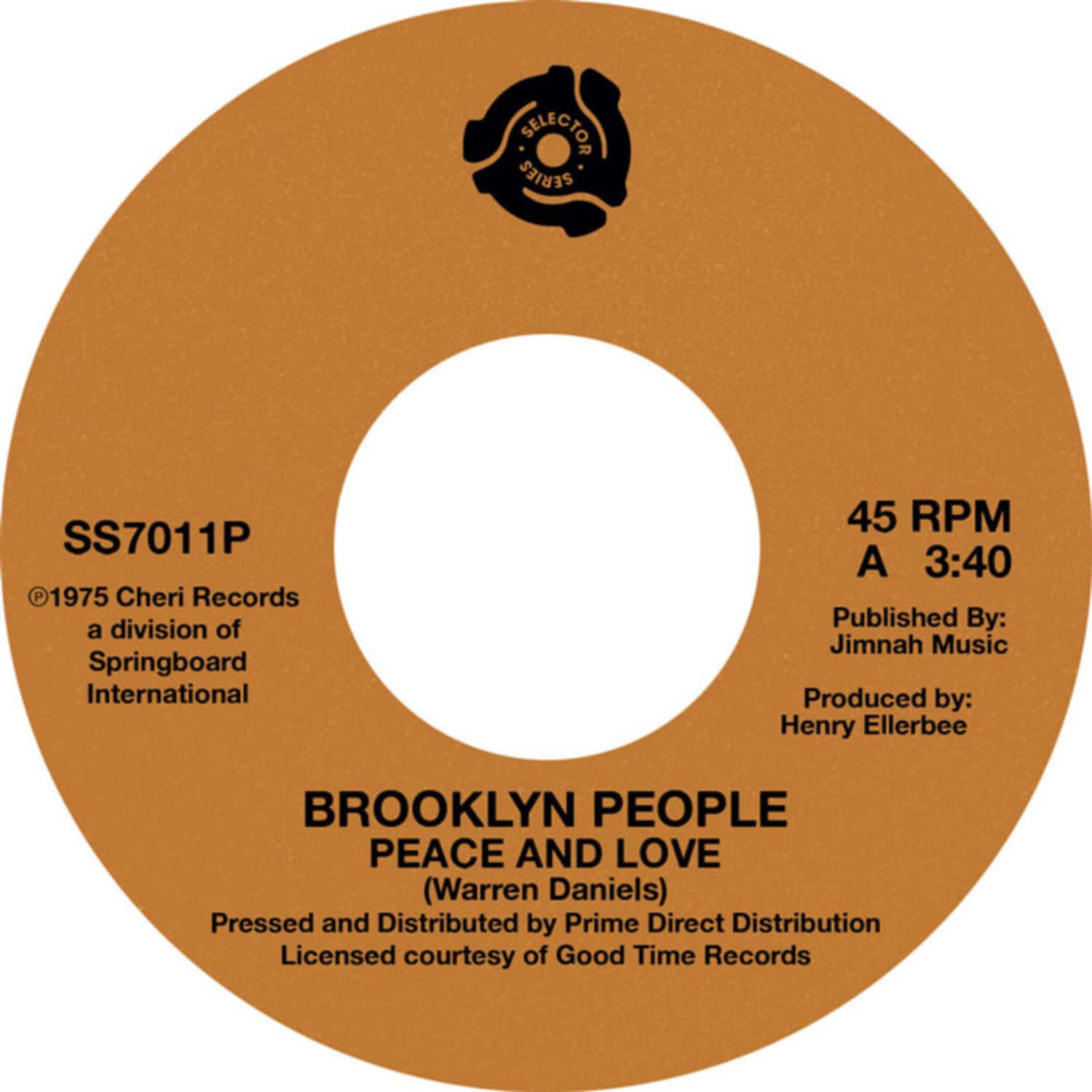 Brooklyn People - PEACE AND LOVE / WRECK 