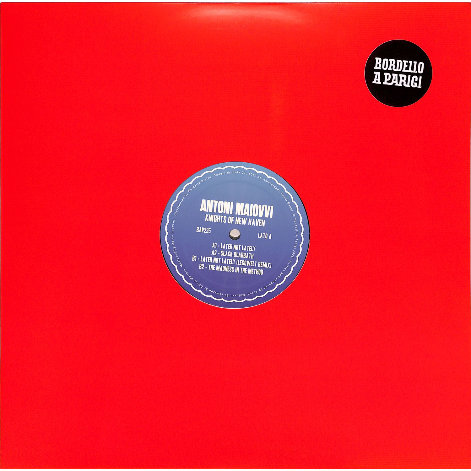 Antoni Maiovvi - KNIGHTS OF NEW HAVEN EP