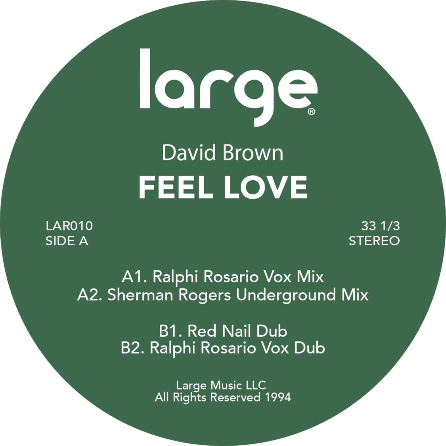 David Brown - FEEL LOVE