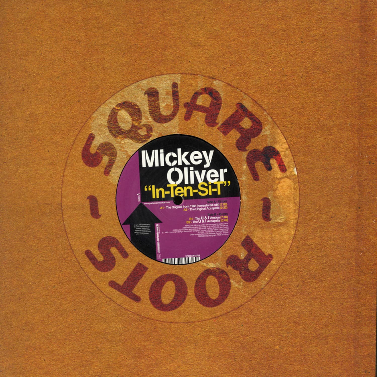Mickey Oliver - IN-TEN-SI-T