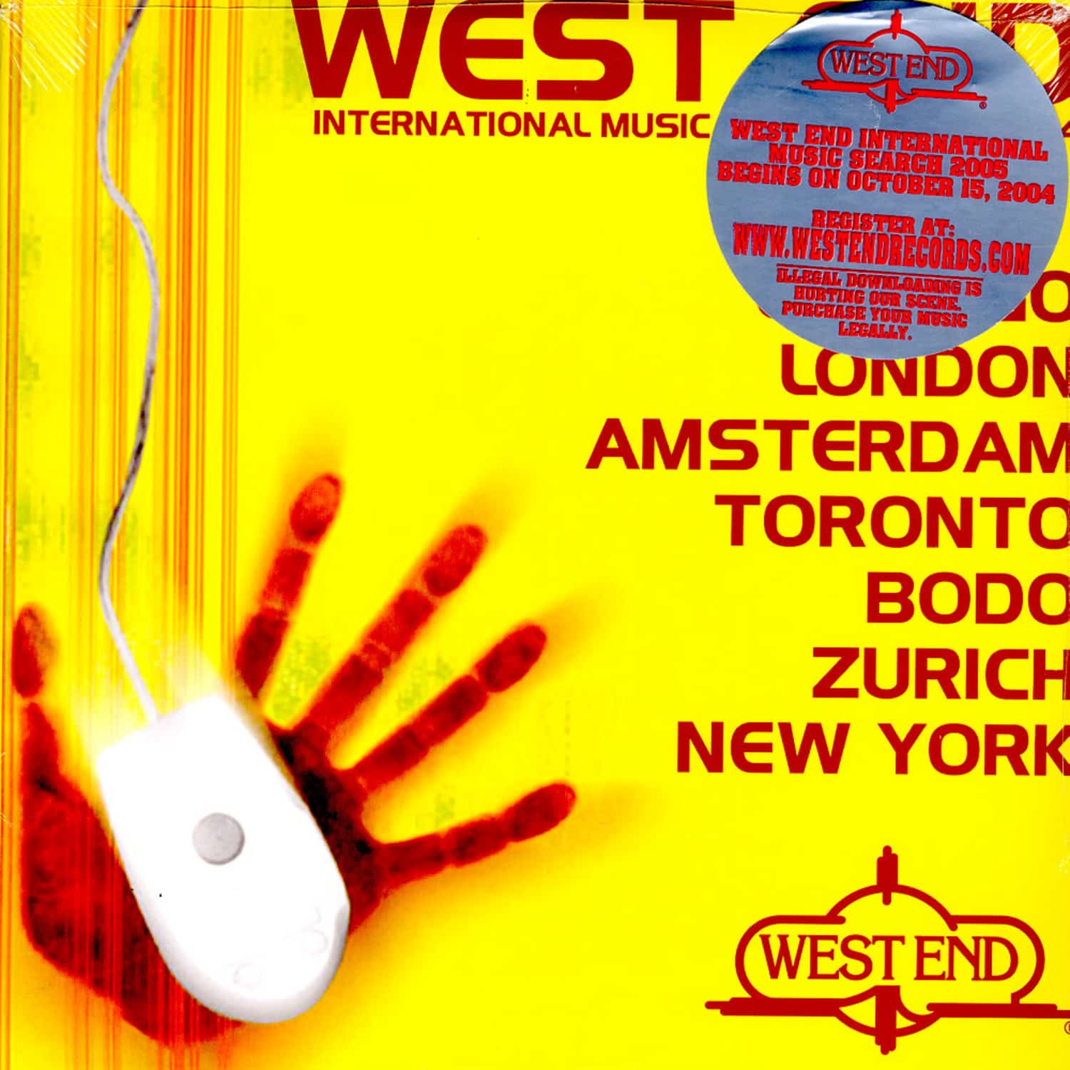 V/A - WEST END INTERNATIONAL MUSIC SEARCH 2003 - 2004 