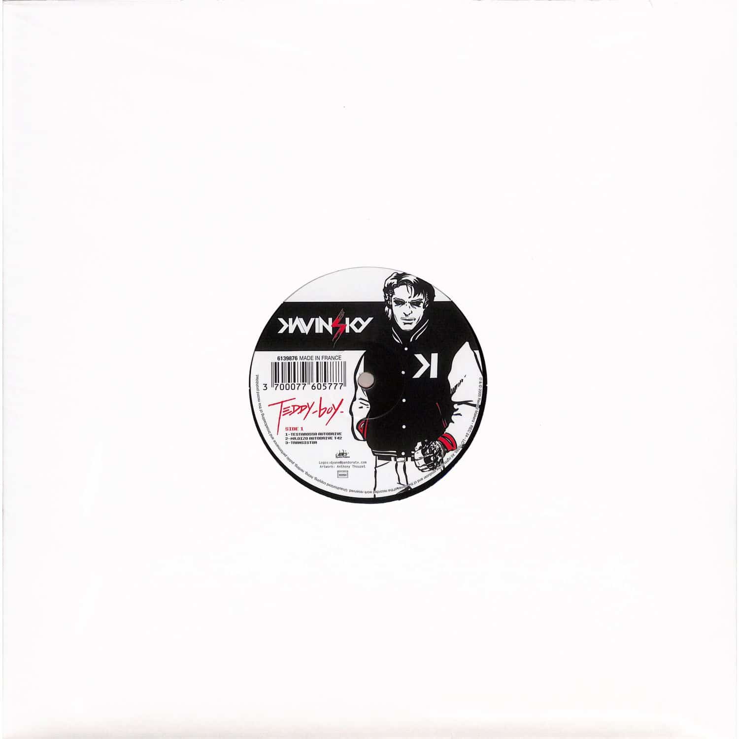 Kavinsky - TEDDY BOY EP / TESTAROSSAS AUDIODRIVE