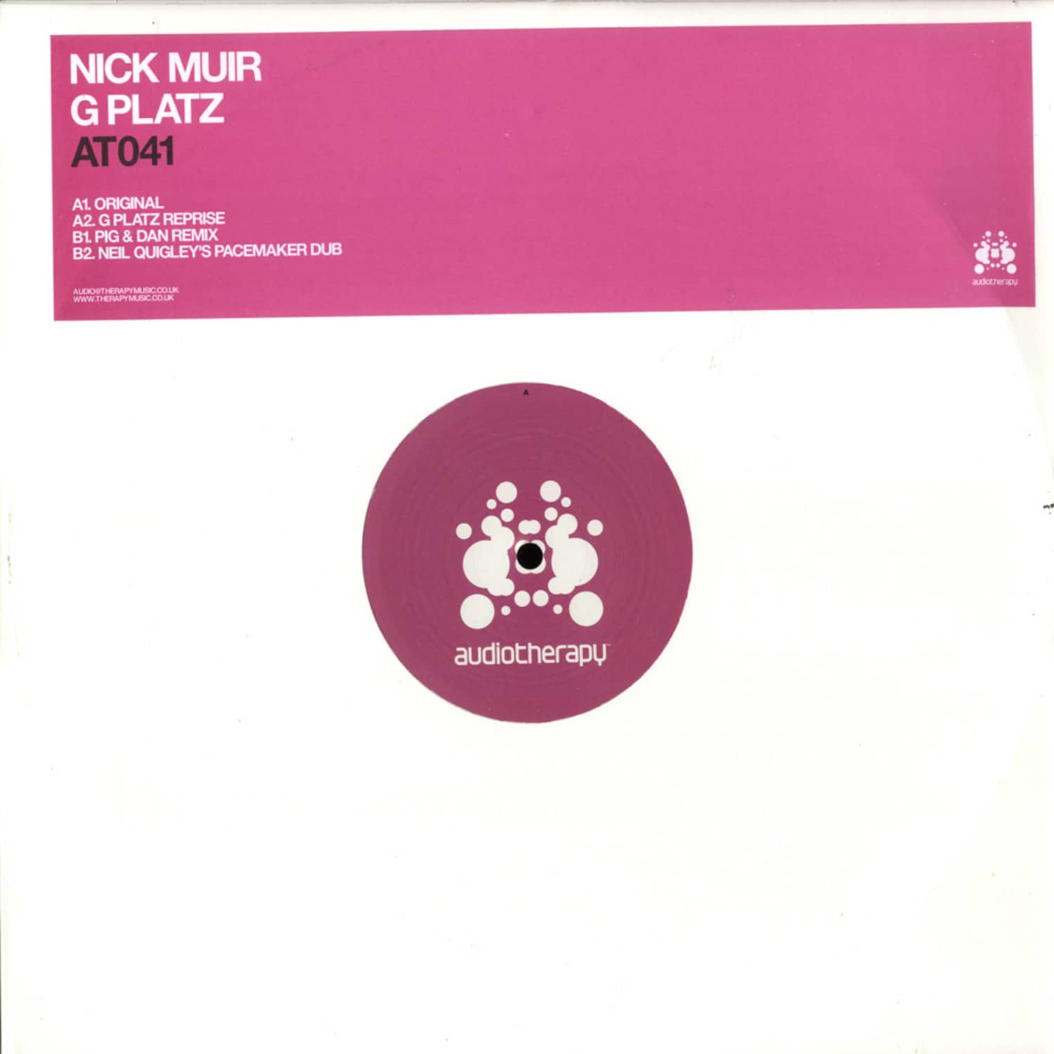 Nick Muir - G PLATZ