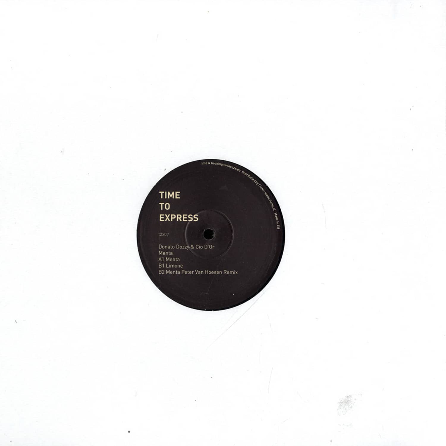 Donato Dozzy & Cio D Or - MENTA 