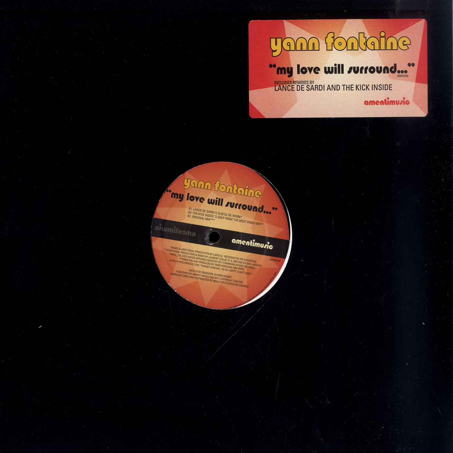 Yann Fontaine - MY LOVE WILL SURROUND..