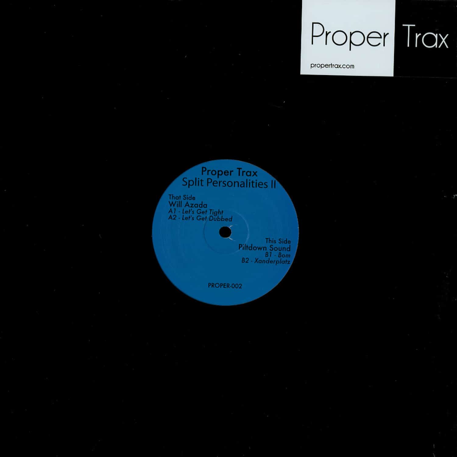 Will Azada / Piltdown Sound - SPLIT PERSONALITIES 2