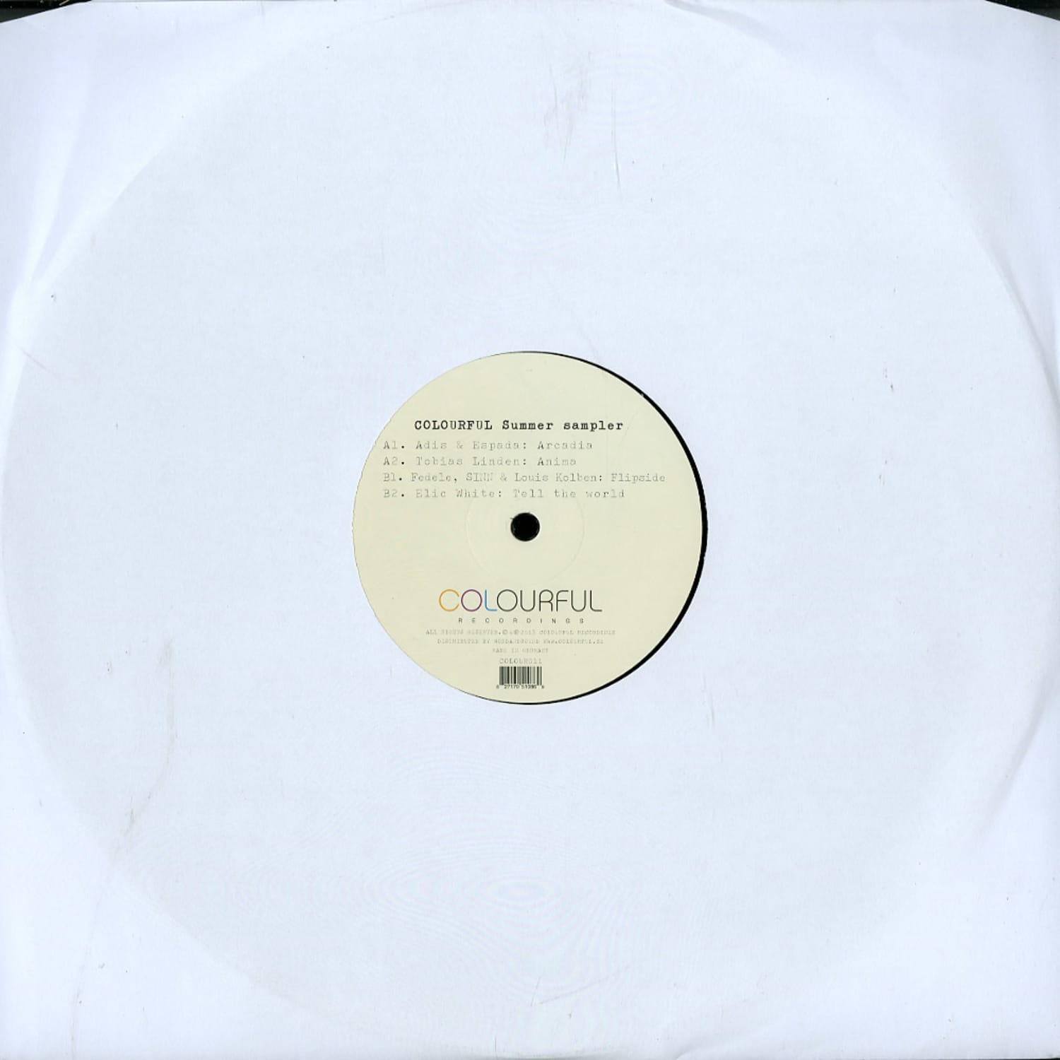 Various Artists - COLOURFUL SUMMER SAMPLER