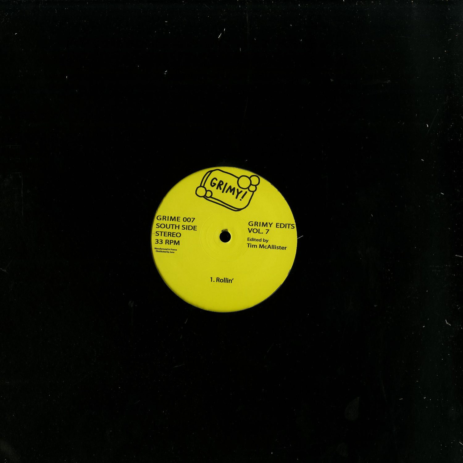 Tim McAllister / Cratebug / Rahaan - GRIMY EDITS VOL.7