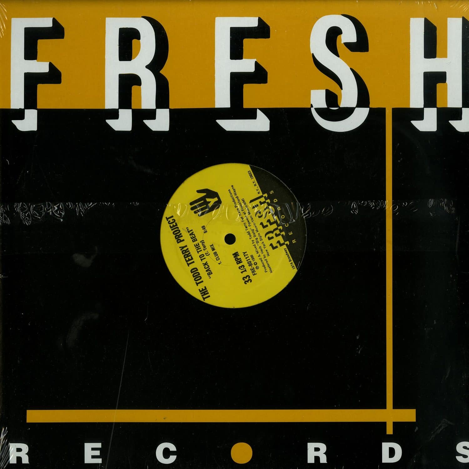 The Todd Terry Project - BANGO / BACK TO THE BEAT
