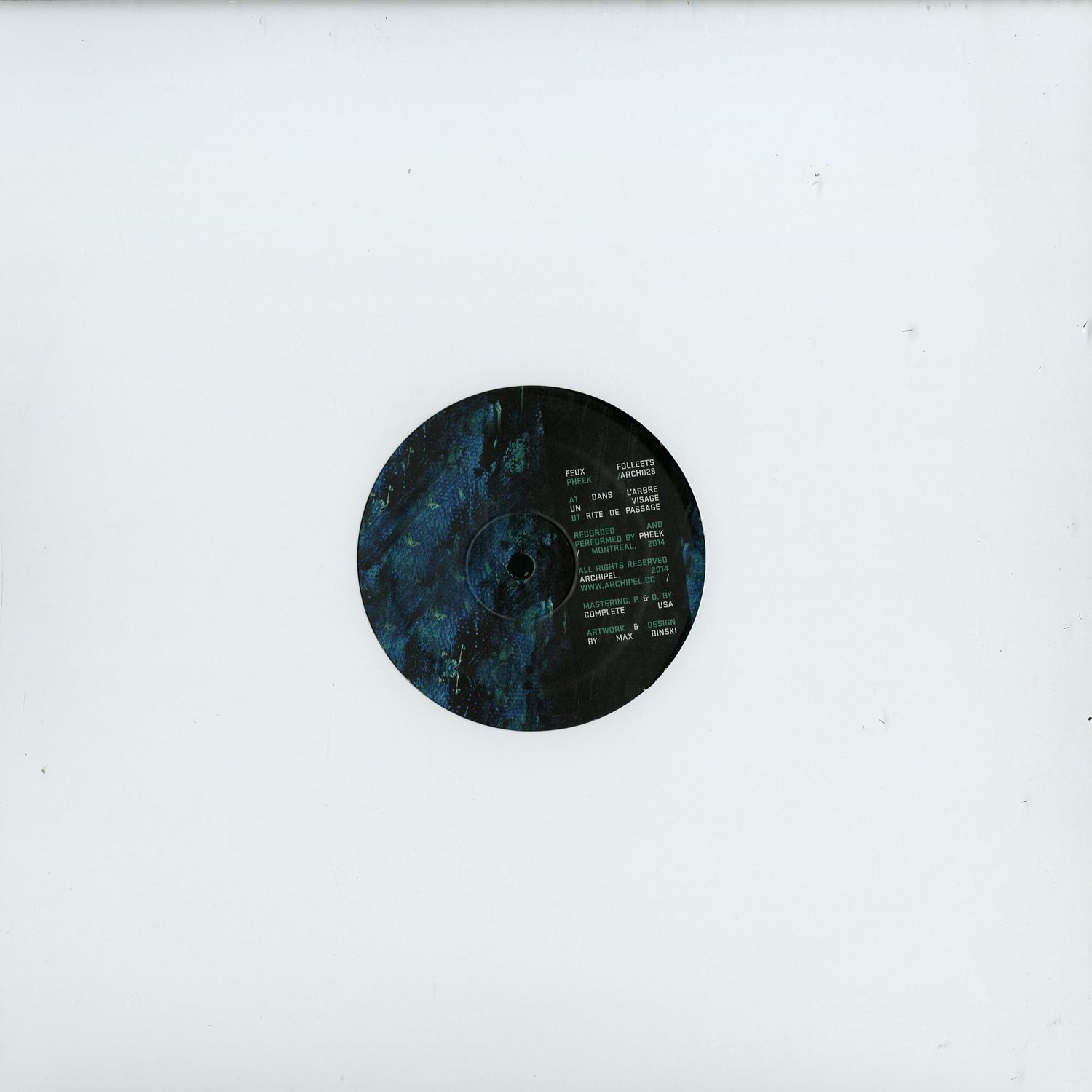 Pheek - FEUX FOLLETS EP