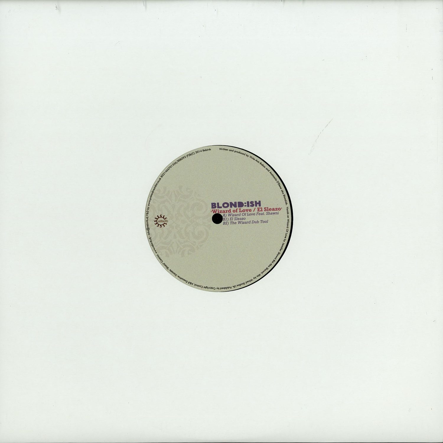 Blond:ish - WIZARD OF LOVE / EL SLEAZO