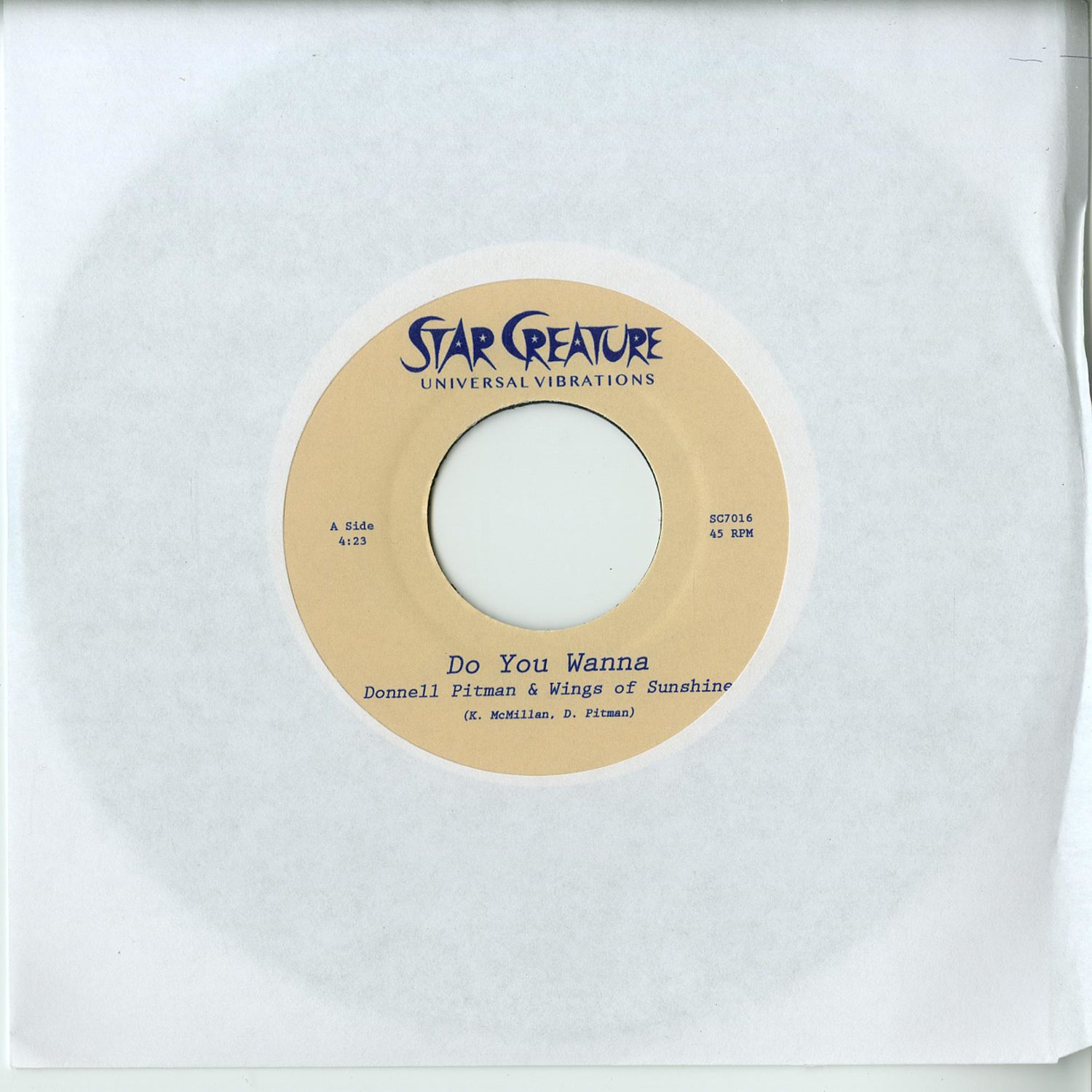 Donnell Pitman & Wings Of Sunshine - DO YOU WANNA / NEED MY LOVE 