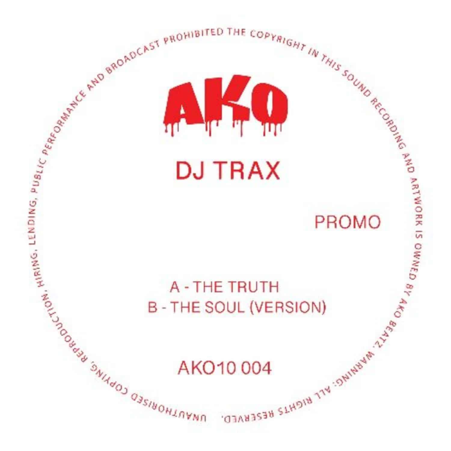 DJ Trax - AKO10004 